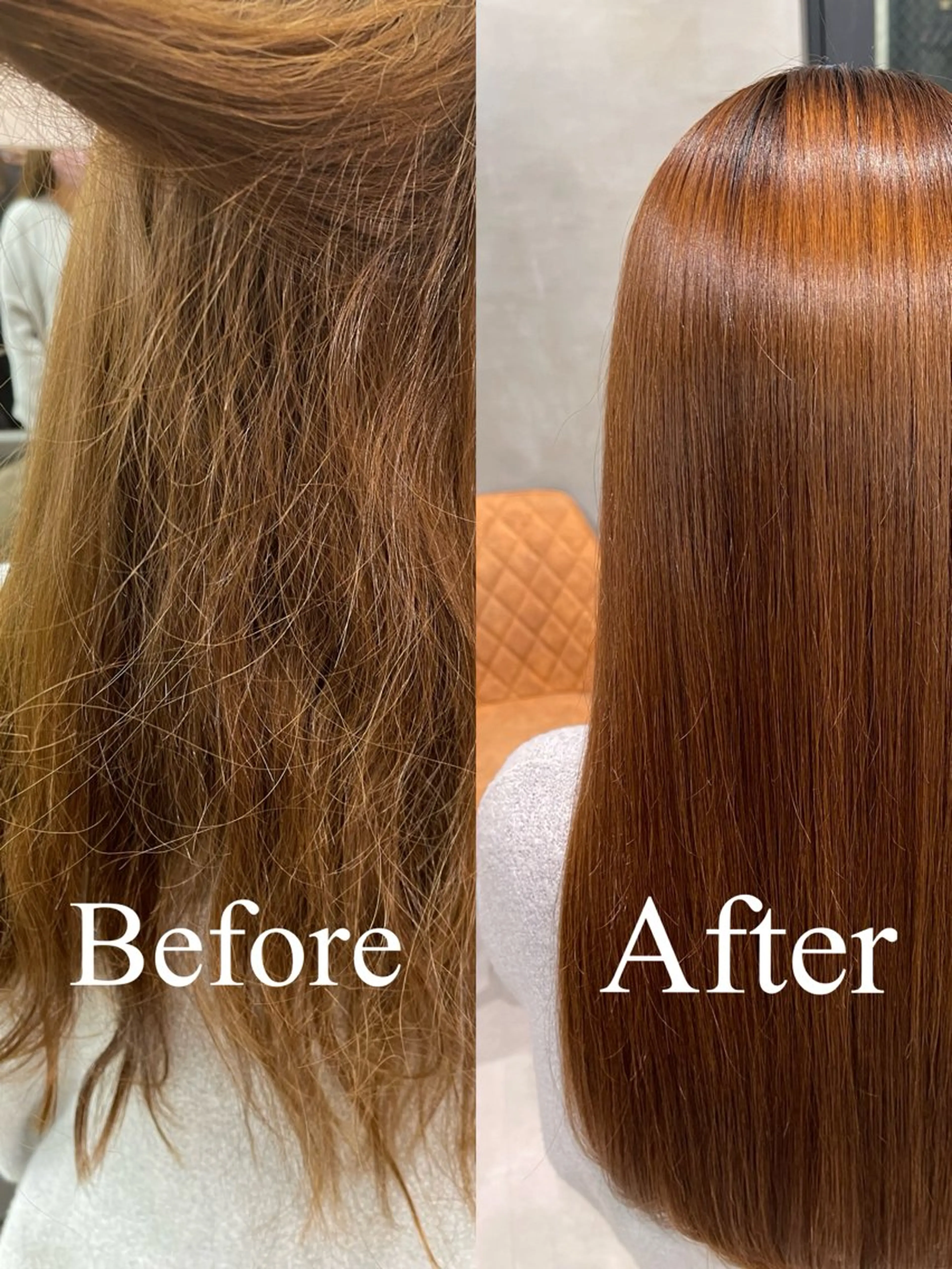 ロング くせ毛 縮毛矯正 縮毛矯正 charm《銀座》 ヘアセット/縮毛矯正のヘアスタイル