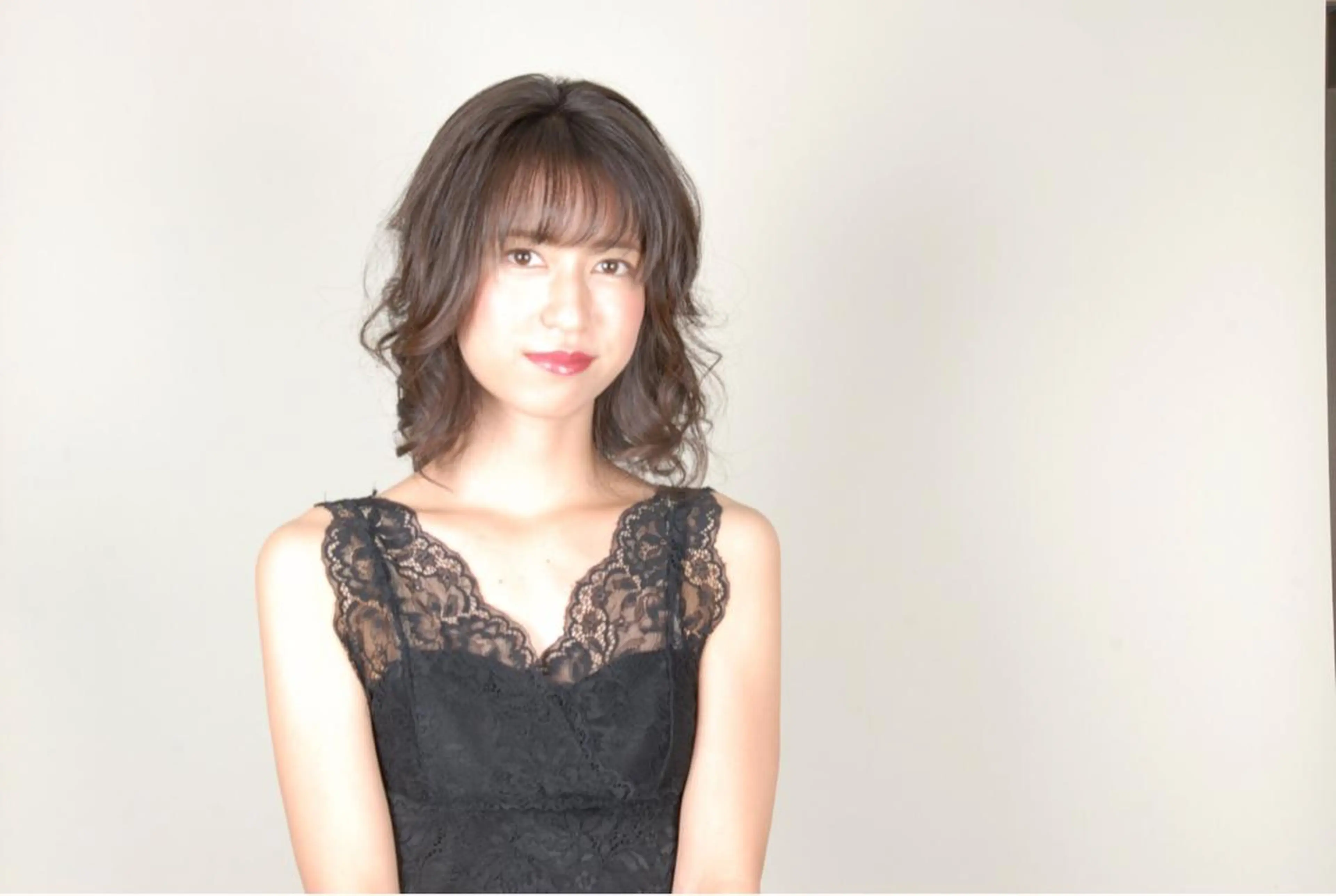 ミディアム 🌸スタイリスト 山浦美恵のヘアスタイル