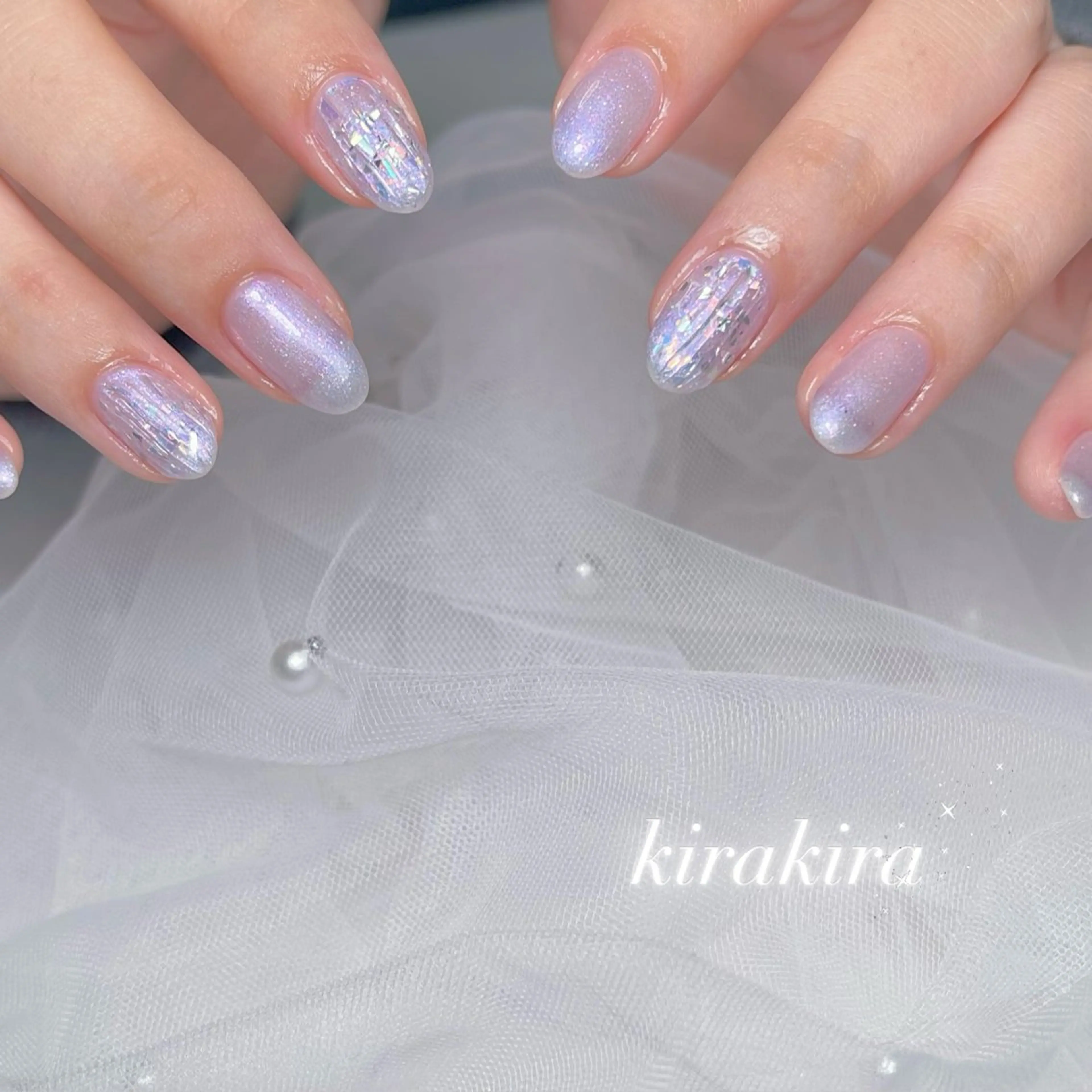 ネイル 長さ出し ジェルネイル 韓国ネイル パラジェル シンプルネイル ハンドネイル RE SALONのネイルデザイン