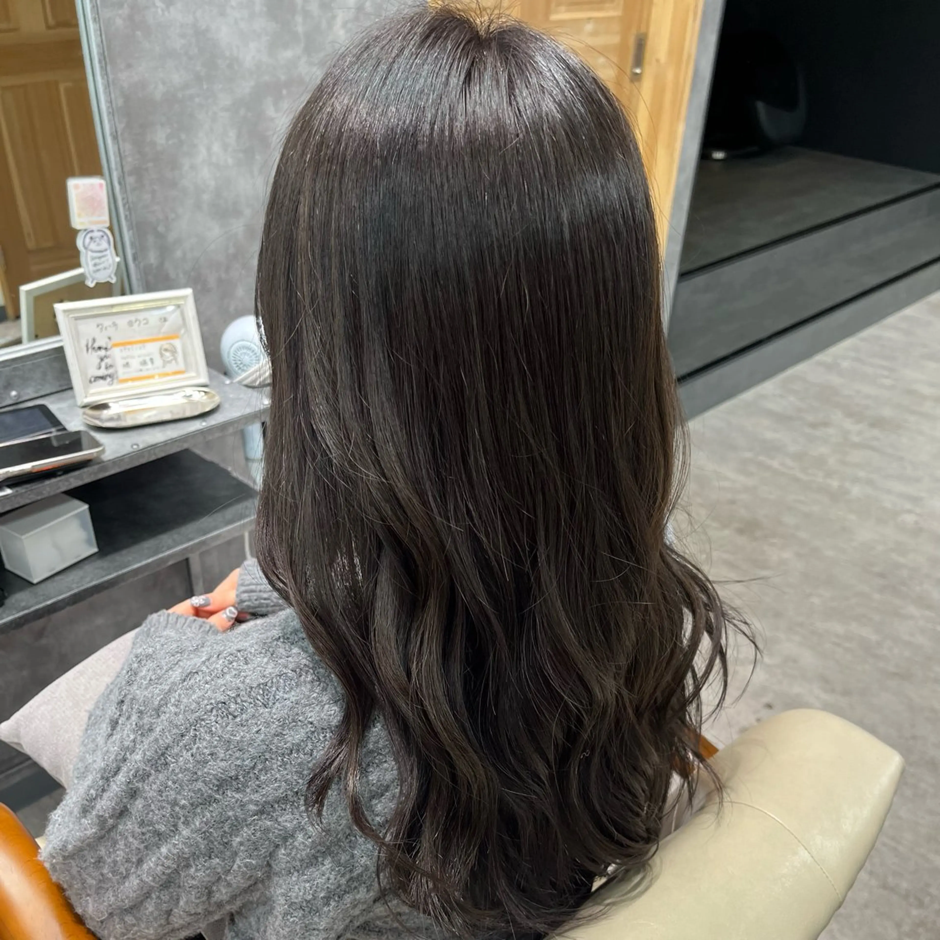 ロング カラー 勝 瑞貴のヘアスタイル