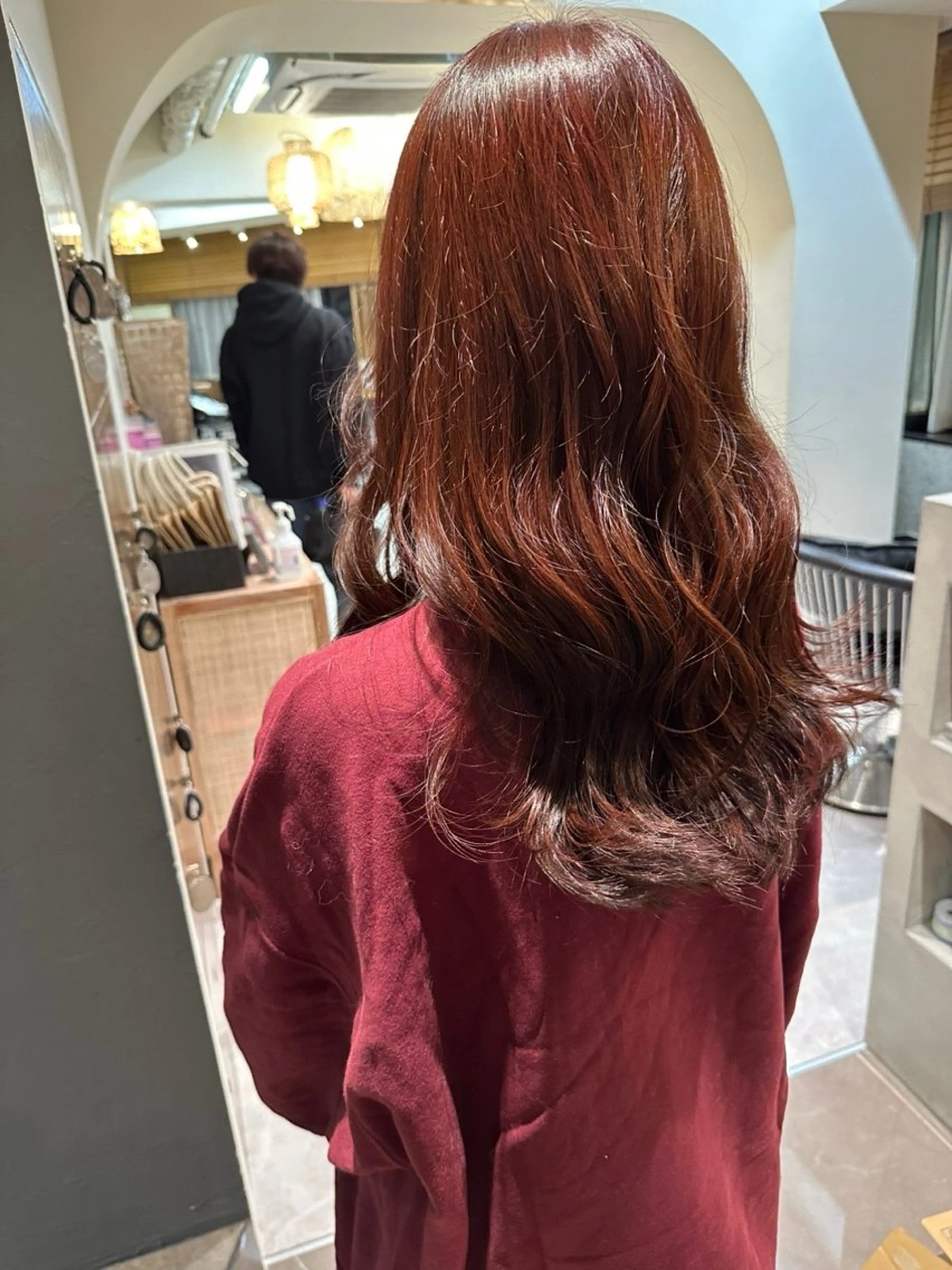 「⚠️19日限定」全体ワンカラー(白髪染め可)+トリートメントの写真