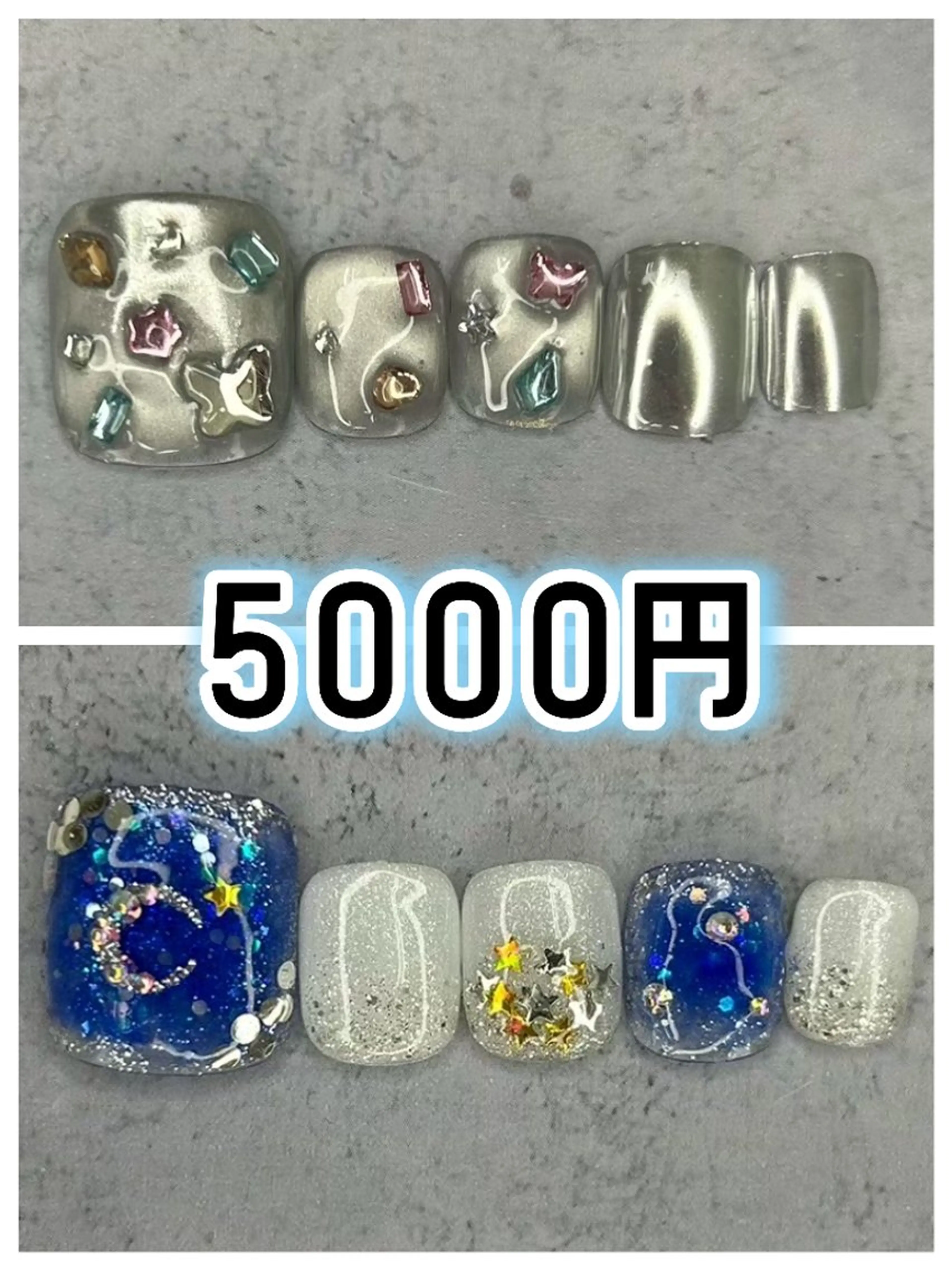ネイル フットネイル フットネイル Milana 川瀬のネイルデザイン