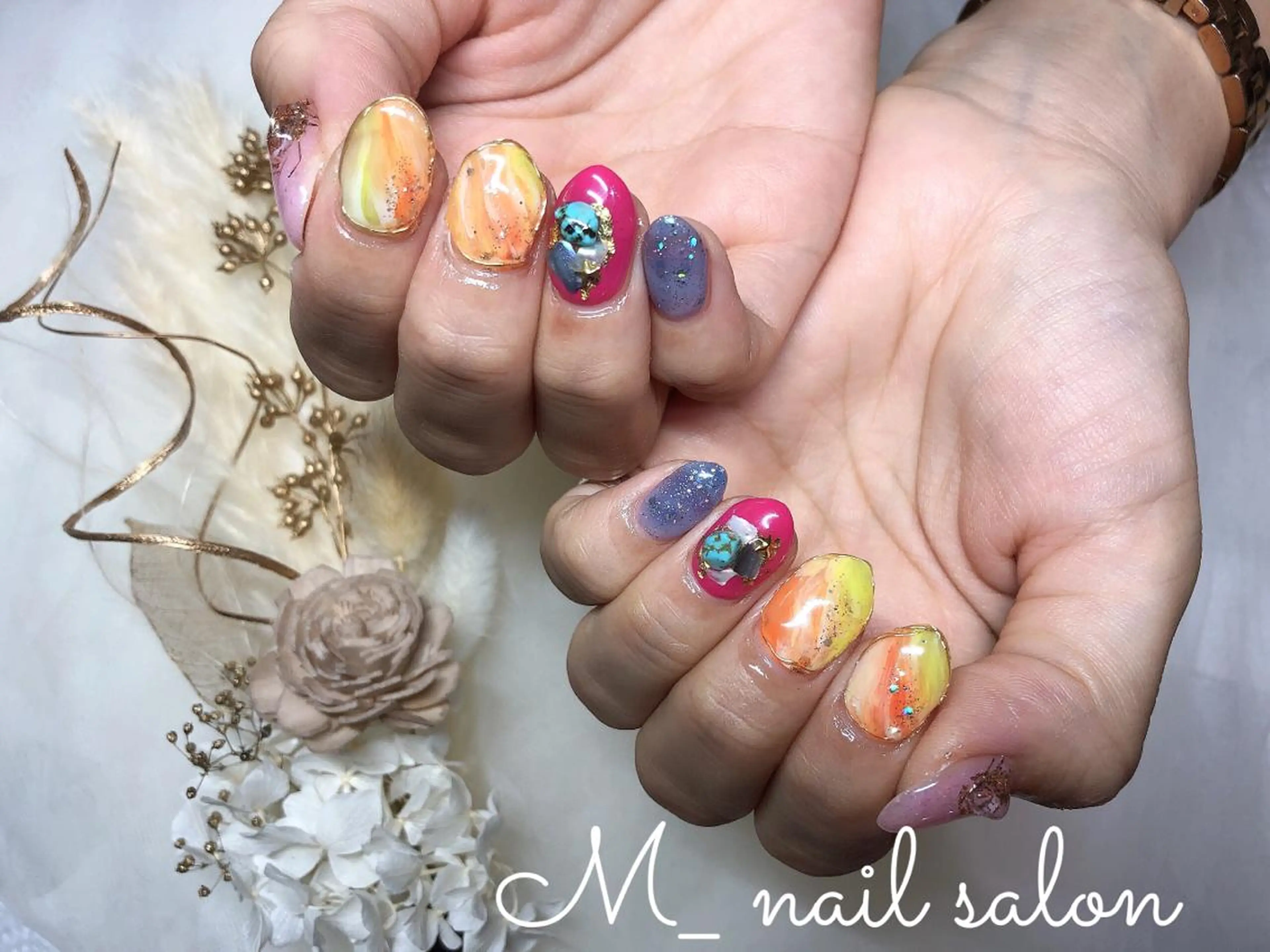 ネイル 持ち込み M_ nail salonのネイルデザイン