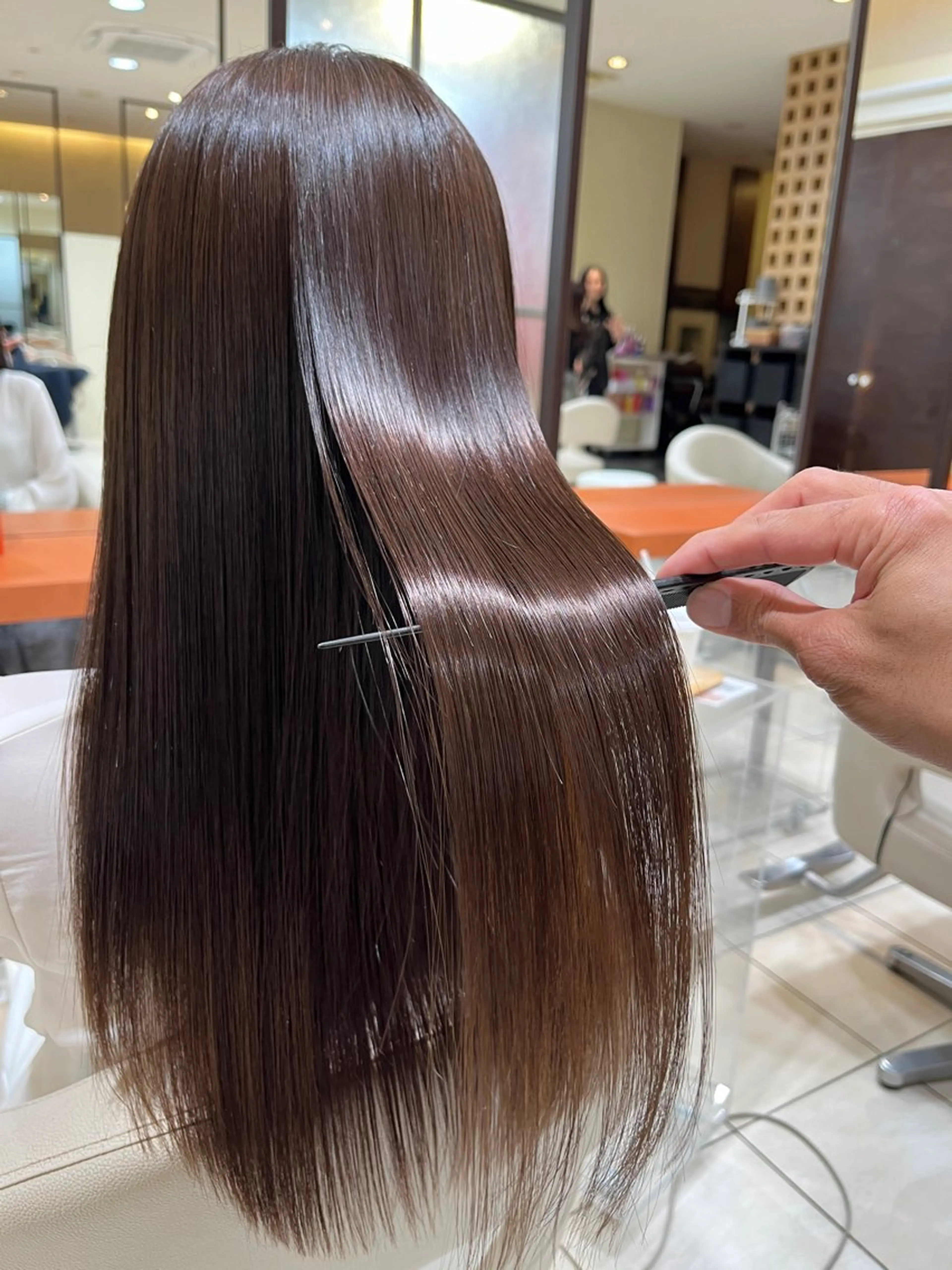 ロング 髪を綺麗に伸ばす人/ 艶髪✨️針田 綾音✨のヘアスタイル