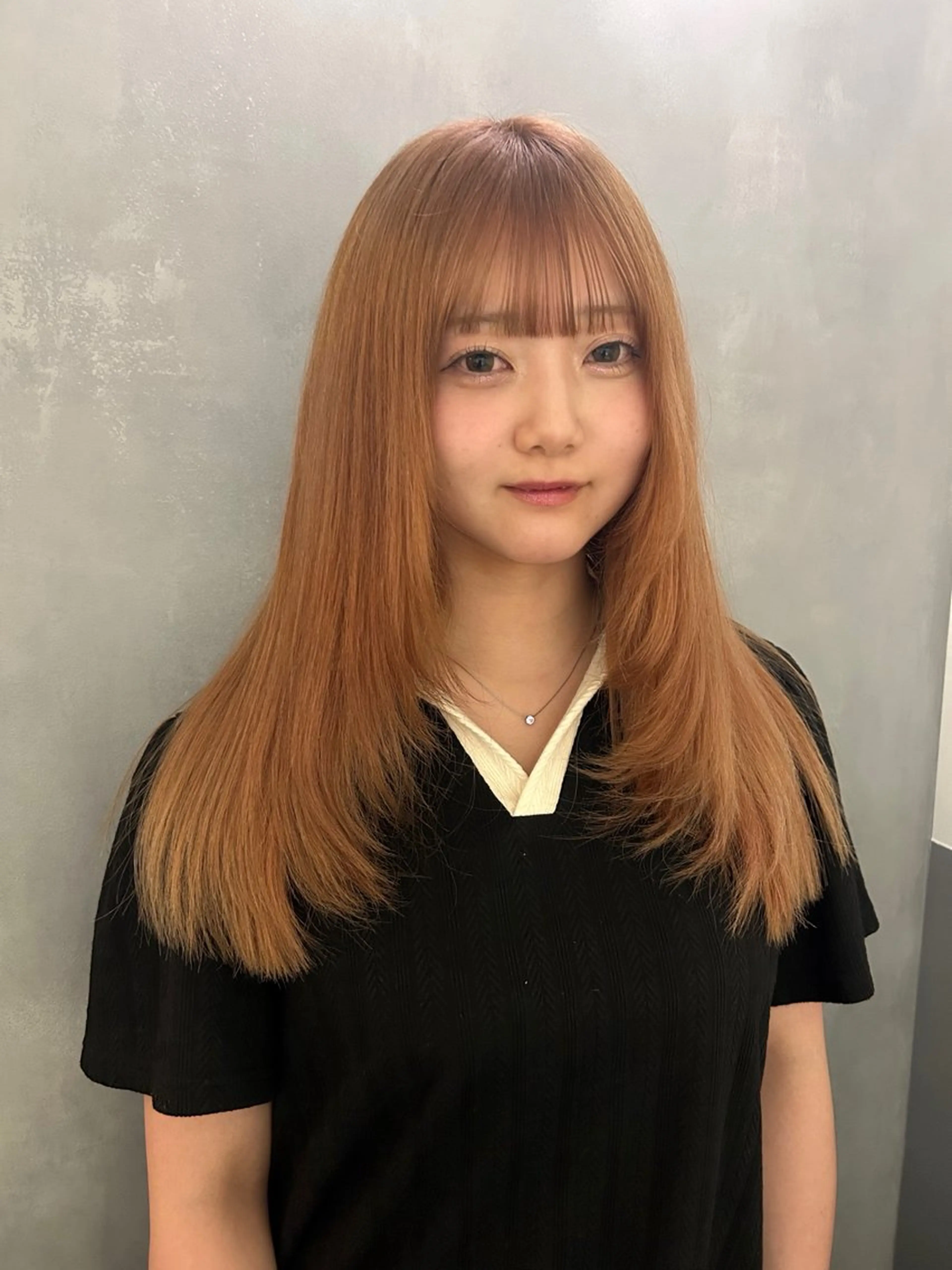 ロング カラー ヘアカラー 🦖ミニボブ/ボブ /MOEKA🦕のヘアスタイル