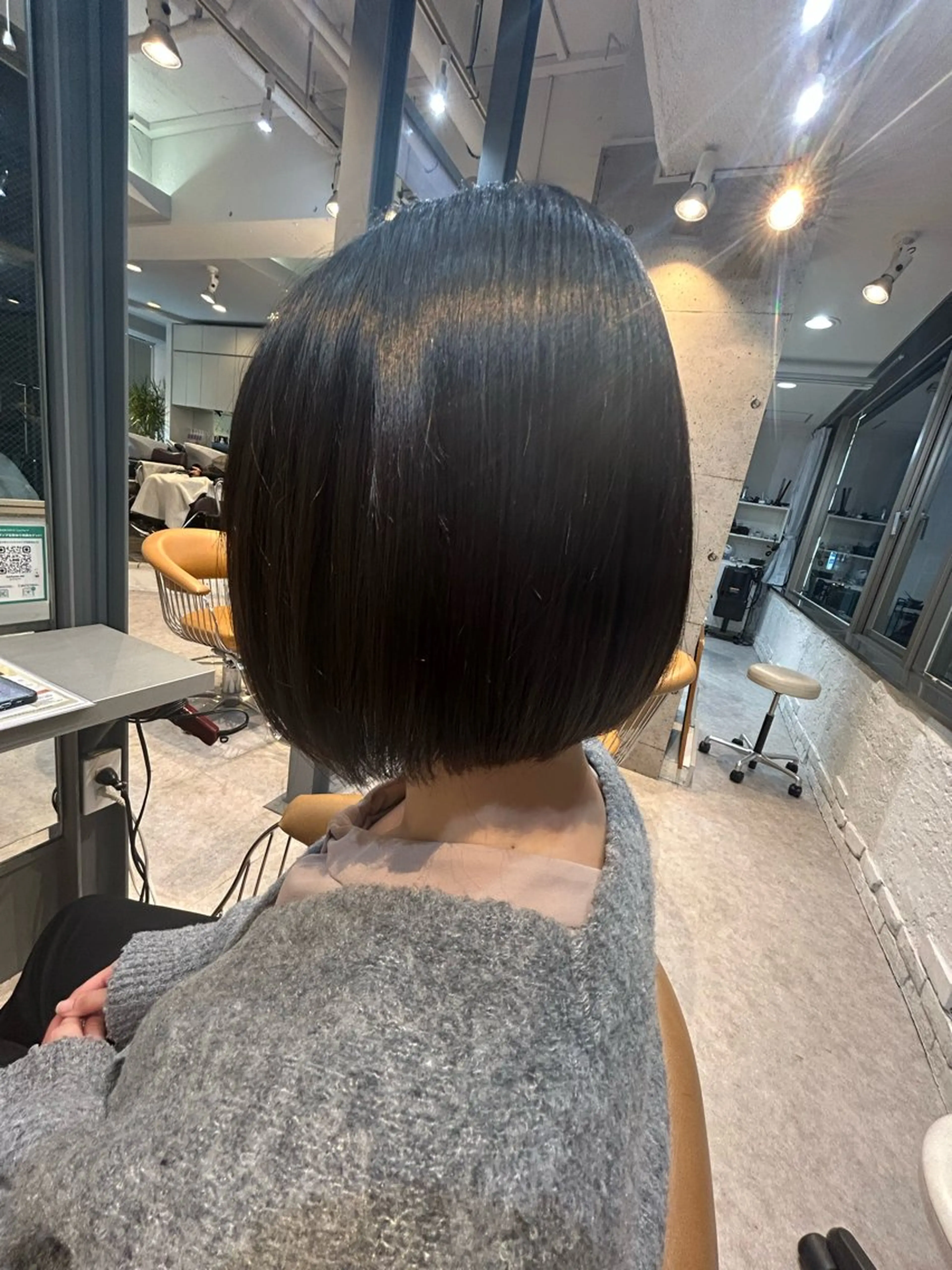 ショート カット 縮毛矯正 🫧艶感カラー /Ruu🫧のヘアスタイル