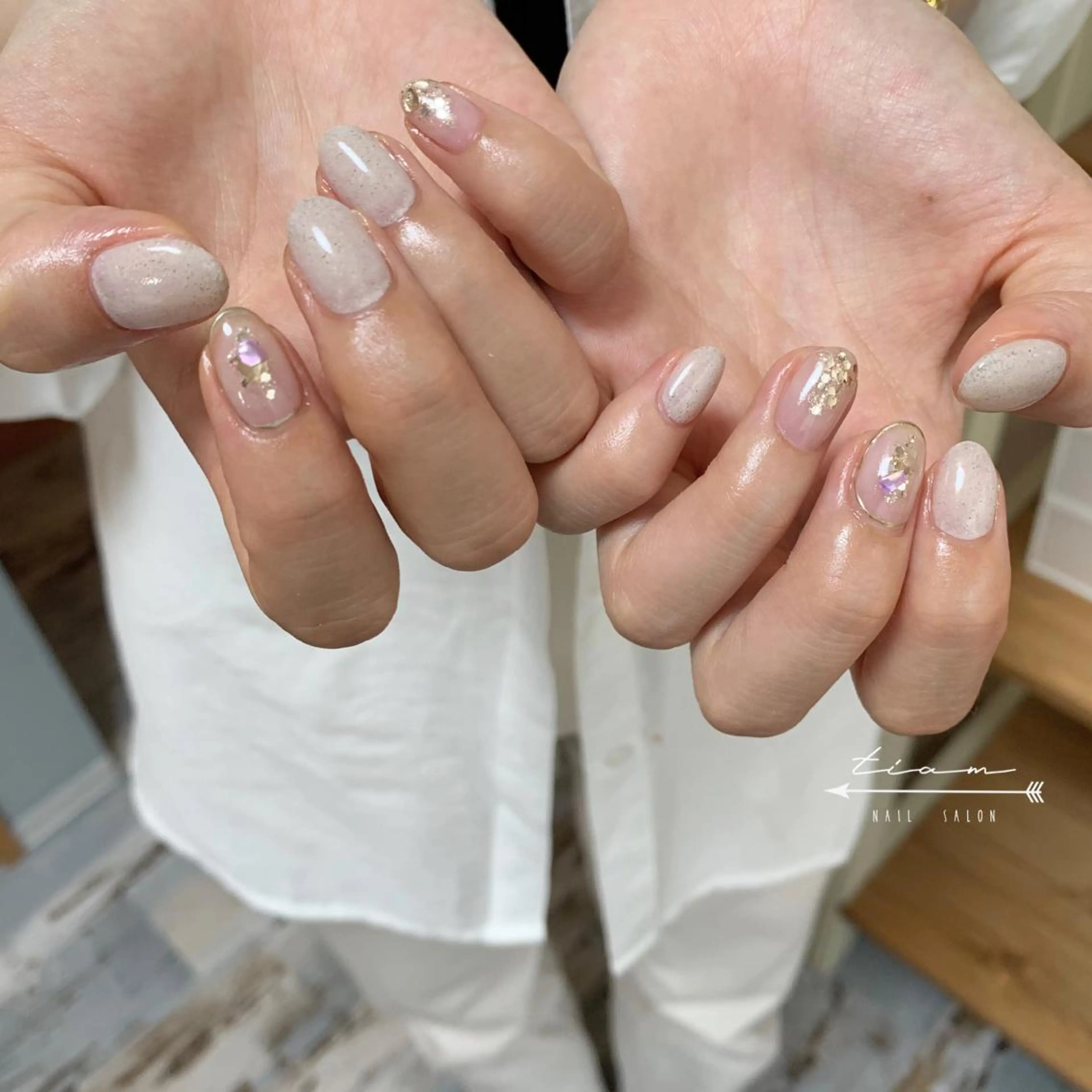 ネイル 𝑡𝑖𝑎𝑚𓂃 きむらゆきののネイルデザイン