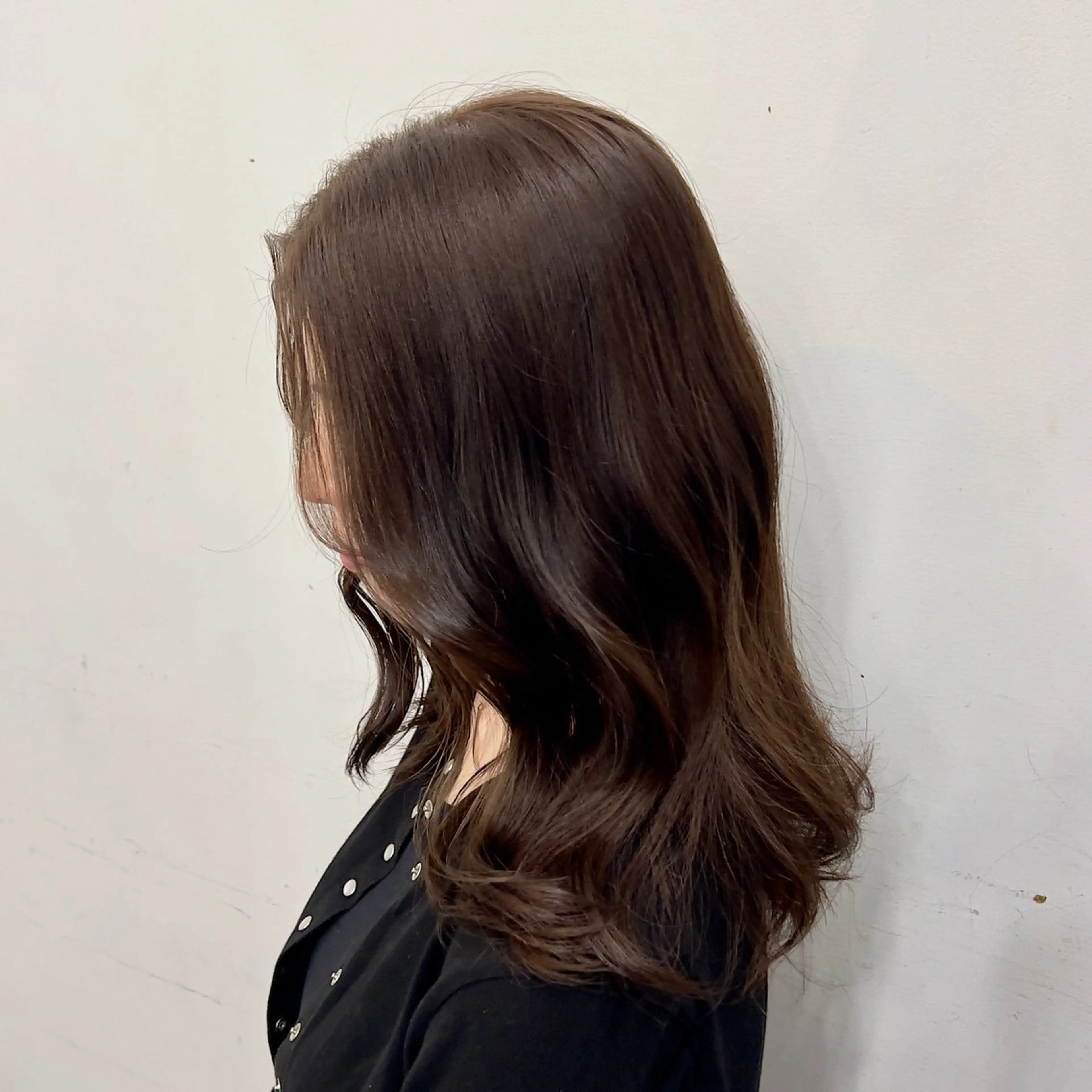 ロング カラー アッシュ アッシュブラウン ブラウンカラー 髪質改善✖️透明感/ レイヤー/はるなのヘアスタイル