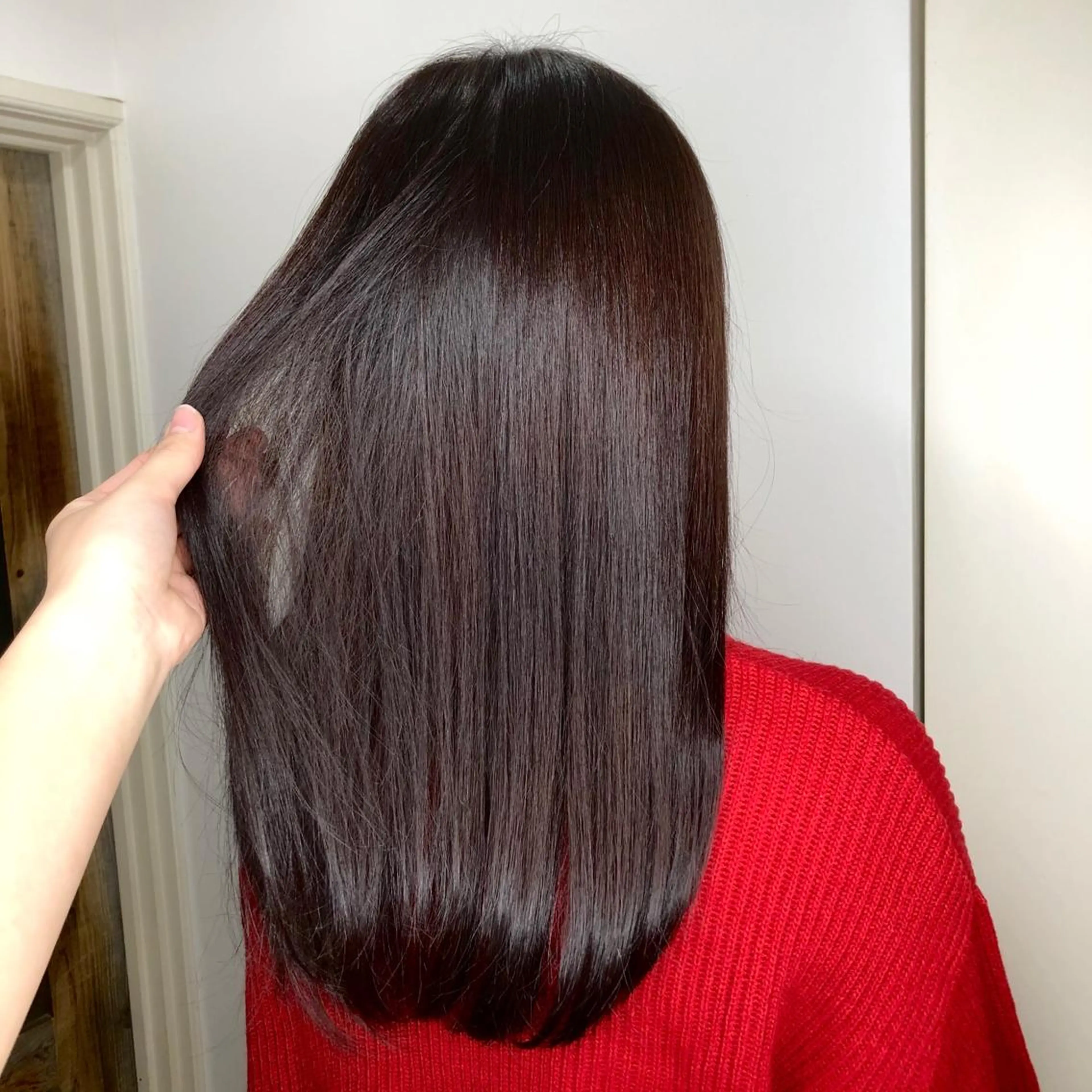 ロング カラー トリートメント 💖ムラ修正ブリーチ 💖【YUU】のヘアスタイル