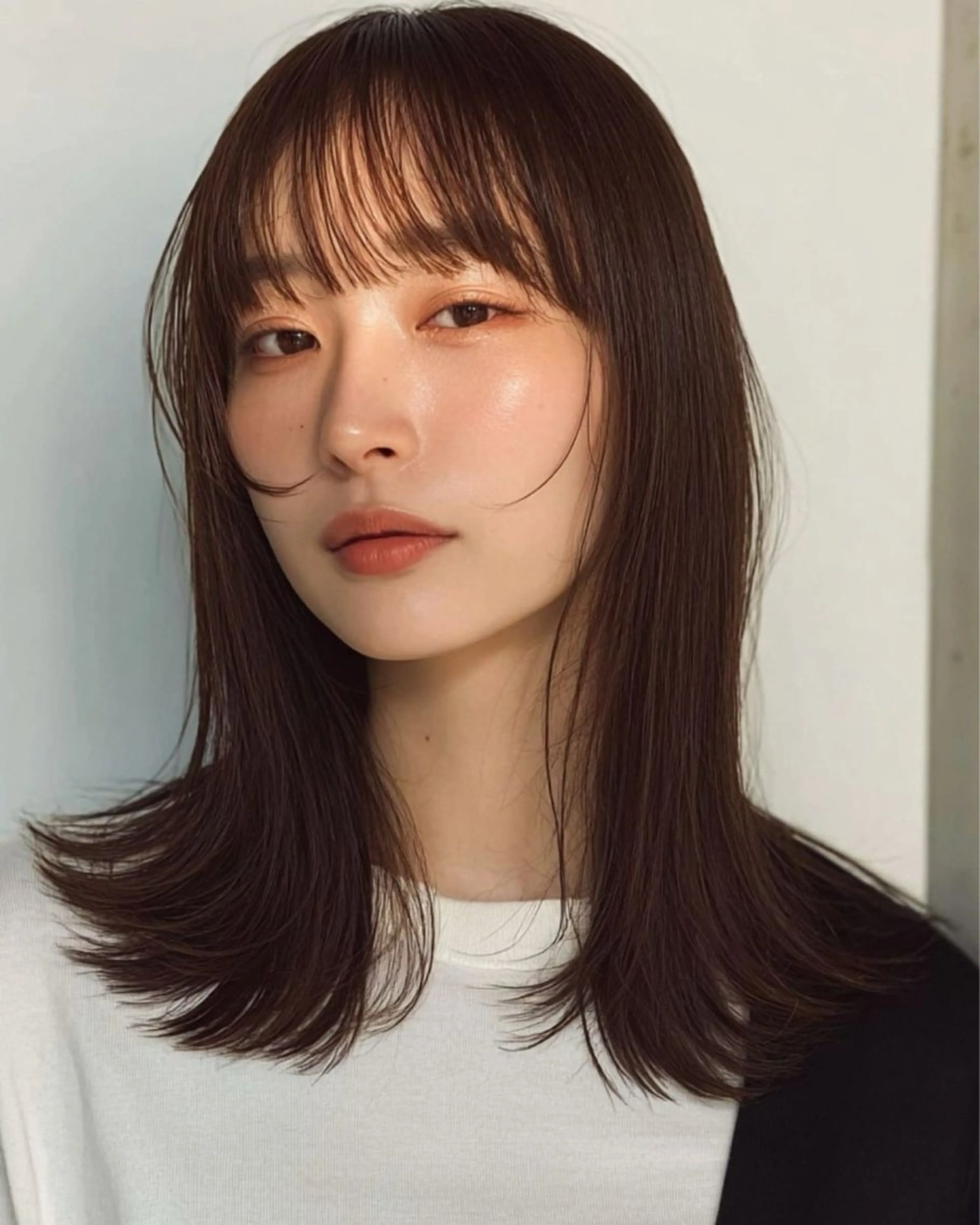 セミロング ☁️透明感カラー× レイヤー ☁️ノアのヘアスタイル