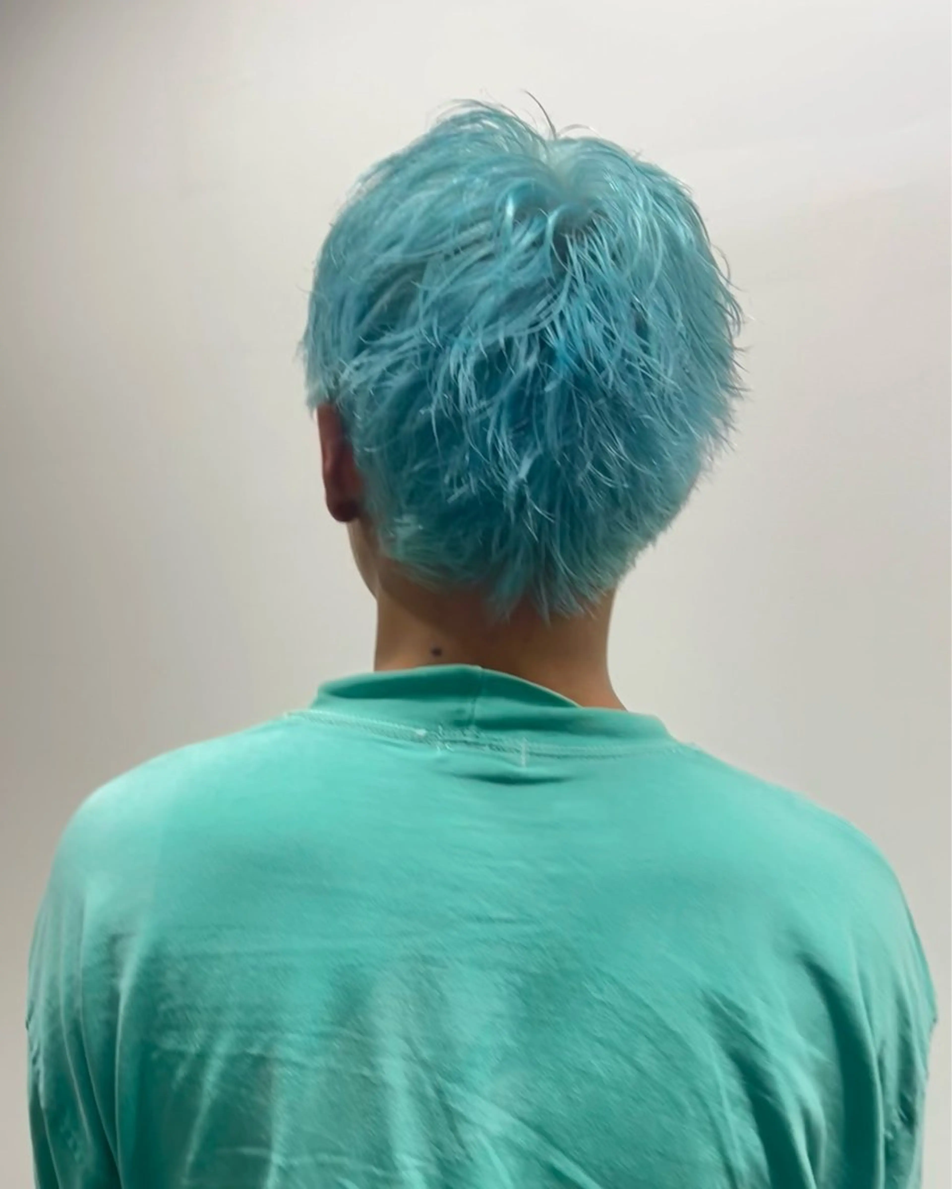 ショート カラー メンズ 名古屋栄/ブリーチ/ ボブ🧃木下桃嘉のヘアスタイル