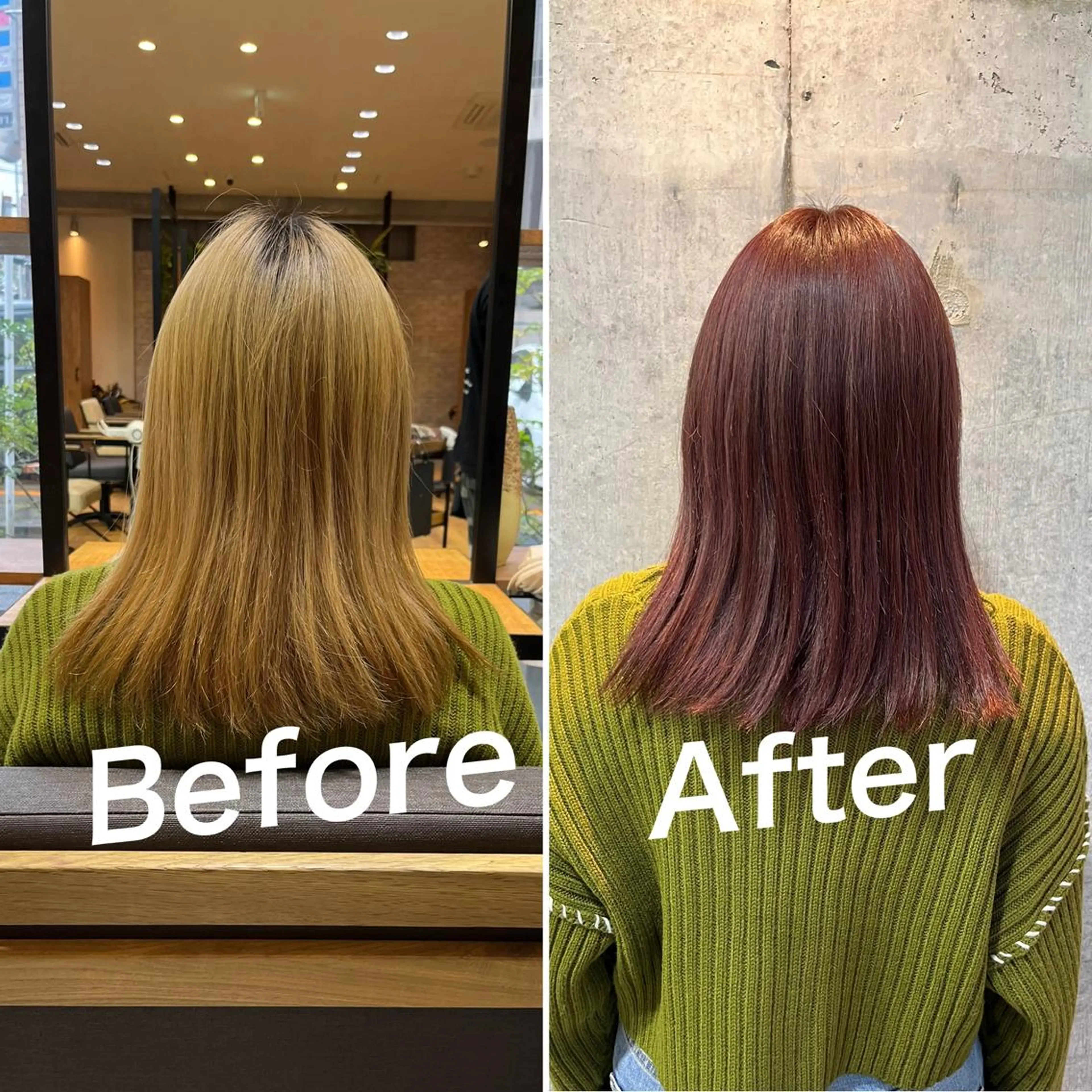 ミディアム カット ヘアカラー 佐瀬竜矢PRIMAL /portのヘアスタイル