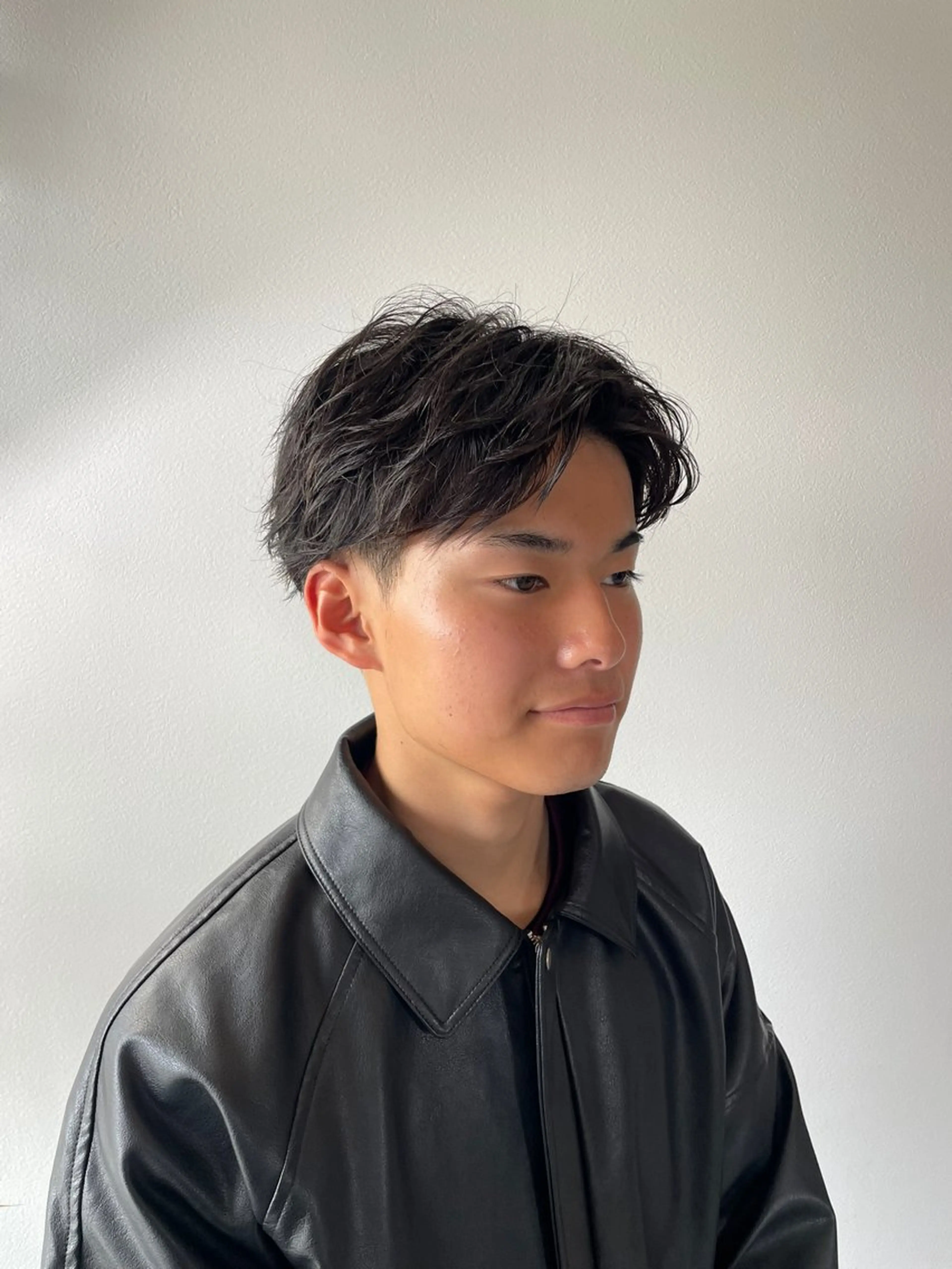 ショート メンズ メンズパーマ カット 宇野 颯太のヘアスタイル