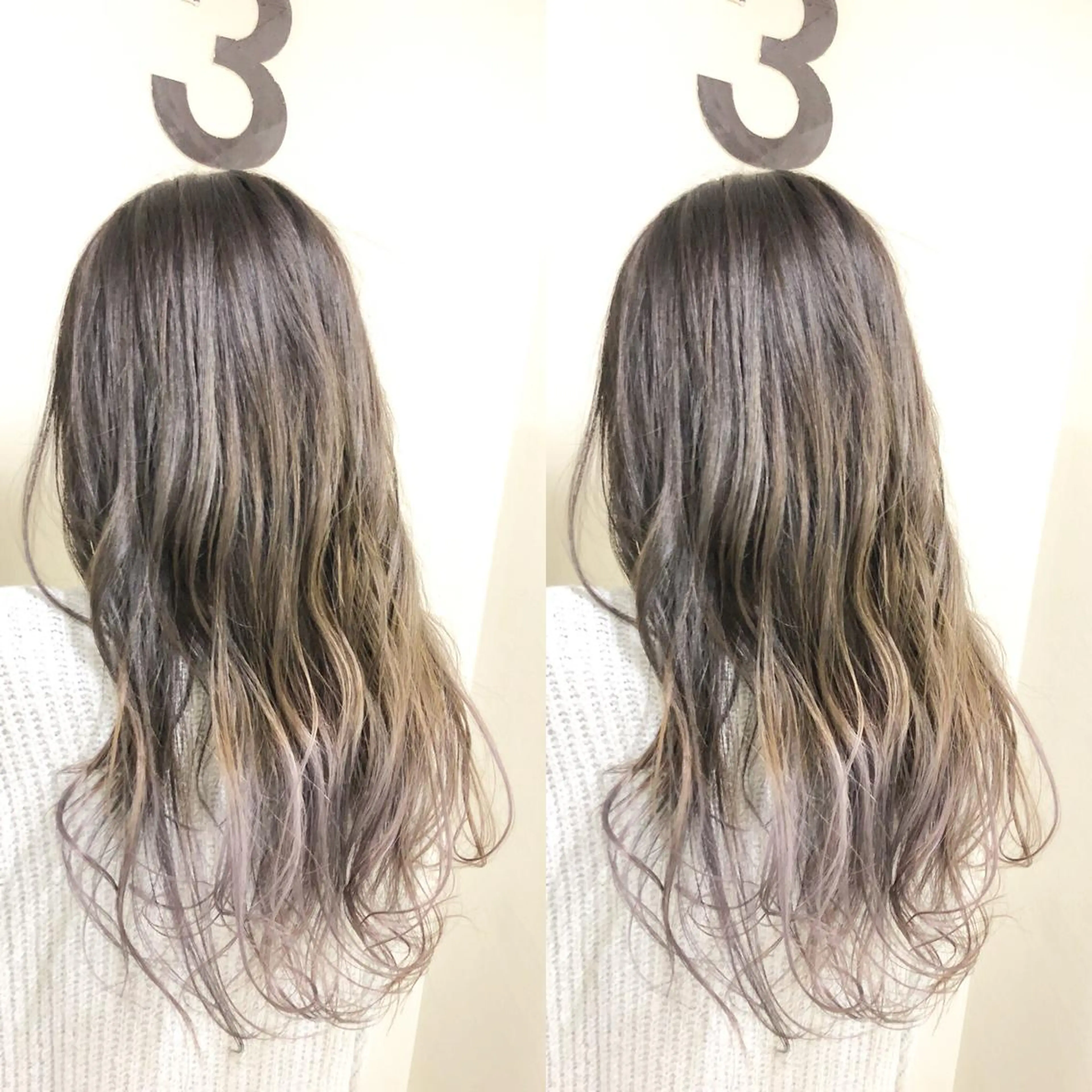 セミロング カラー ヘアアレンジ メンズ キッズ ネイル マツエク・マツパ 透明感カラー グラデーションカラー シルバー グラデーション シルバー 綺麗な髪質にしたい方 限定🌈清水 祥のヘアスタイル