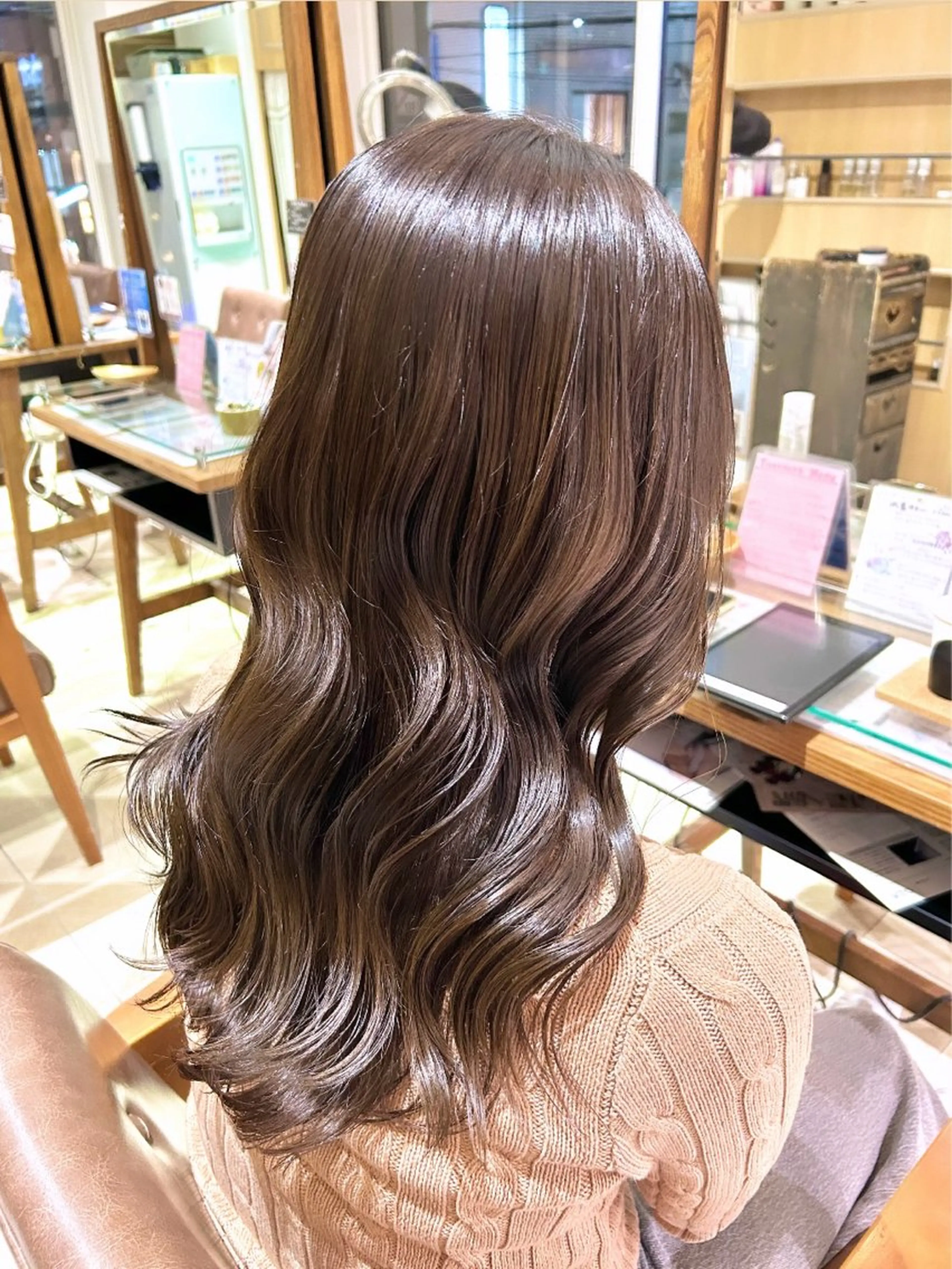 【🫧透明感抜群🫧】ワンカラー＋シルクトリートメント付き🪽🤍の写真