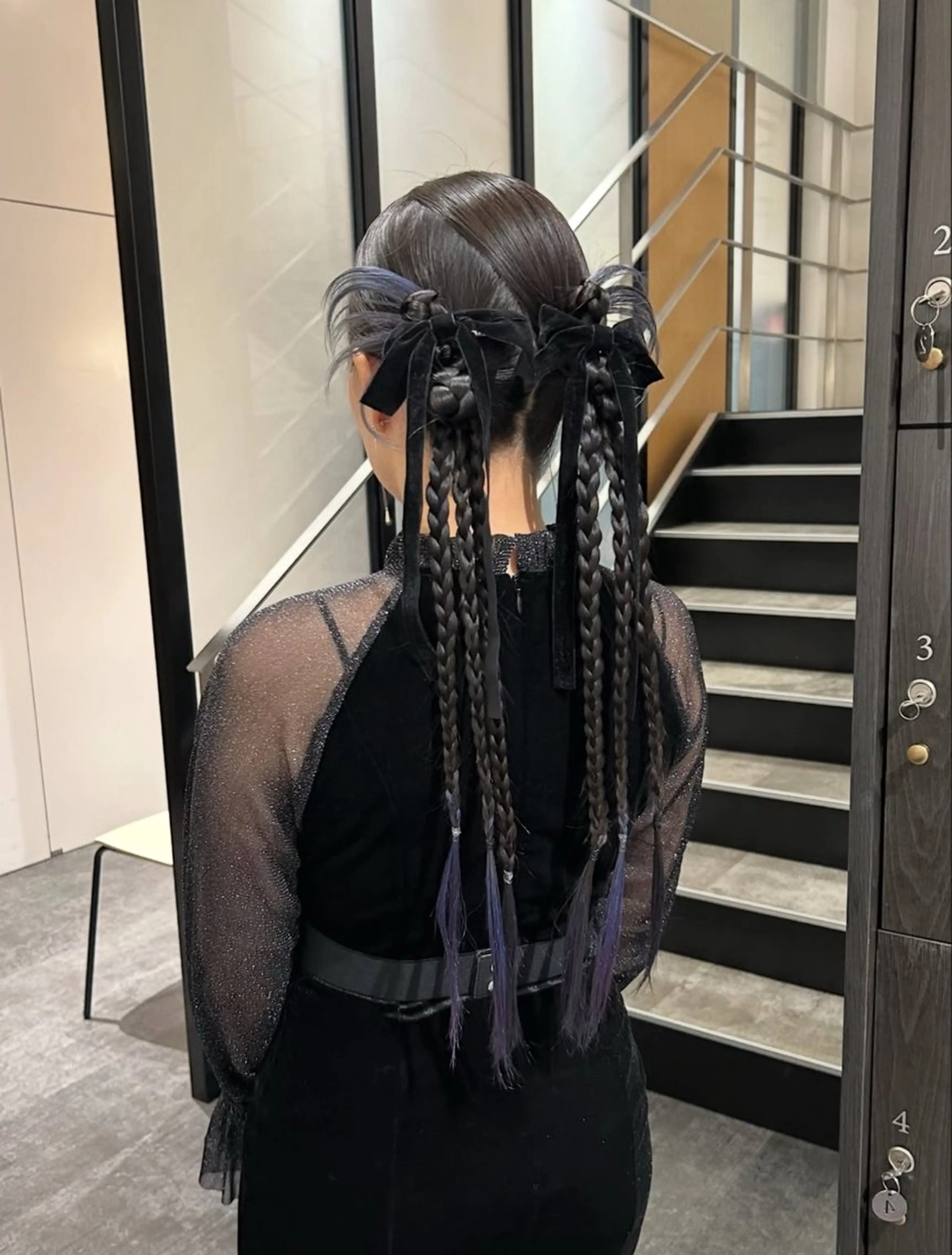 セミロング カラー ヘアアレンジ stylist 🌸 kana.のヘアスタイル