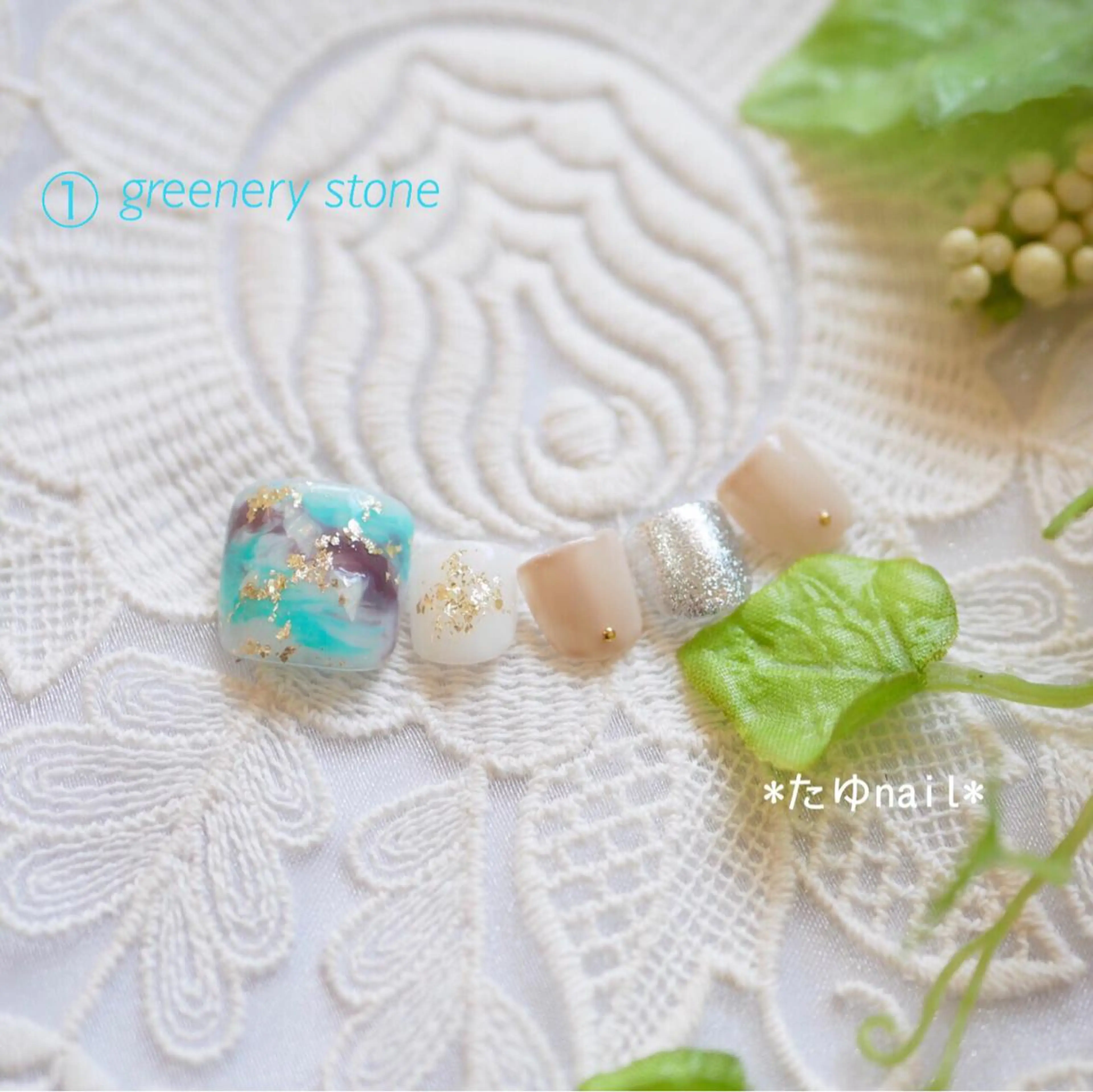 ネイル フットネイル ネイルサロン 【たゆnail】のネイルデザイン