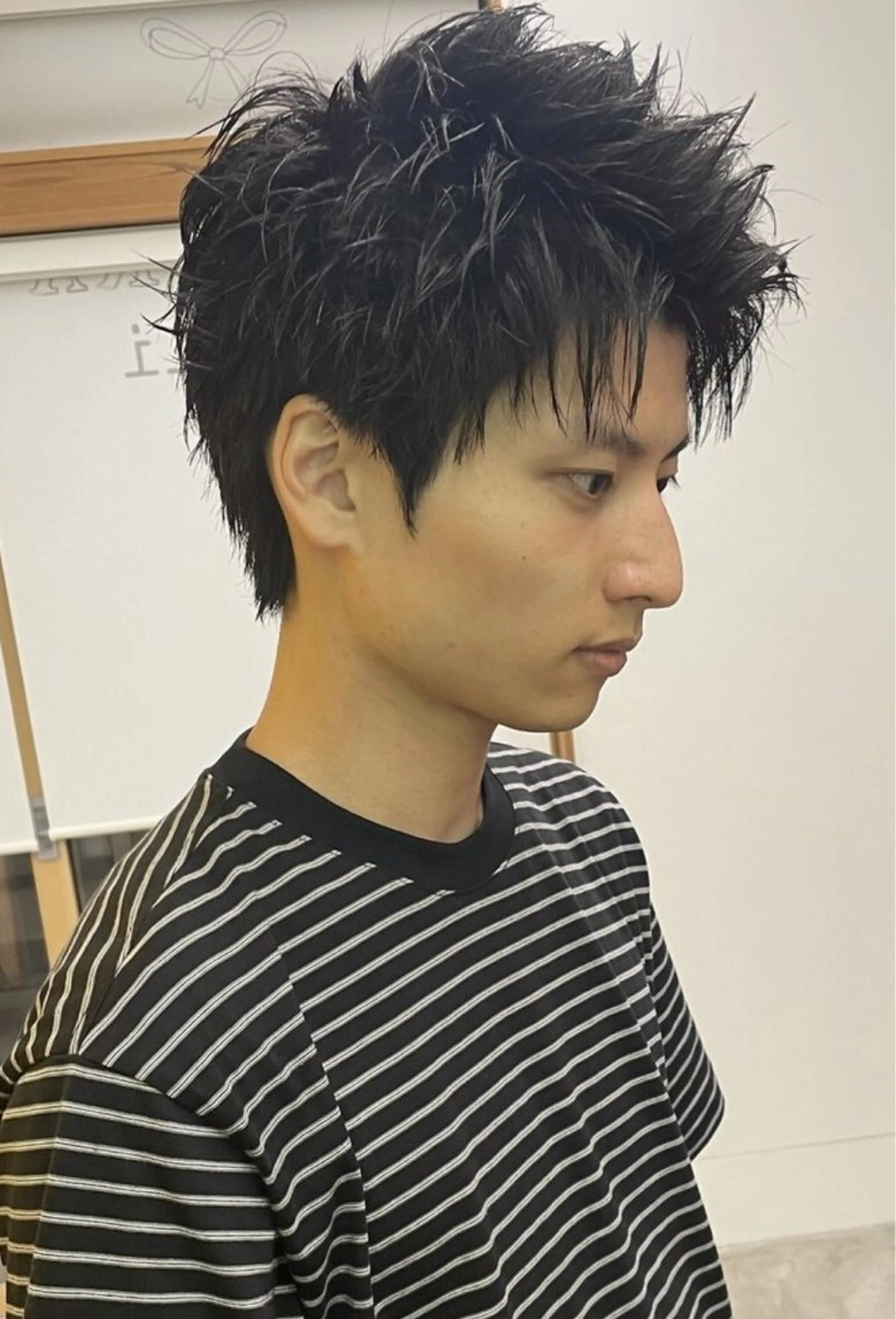 メンズ 西田 もものヘアスタイル