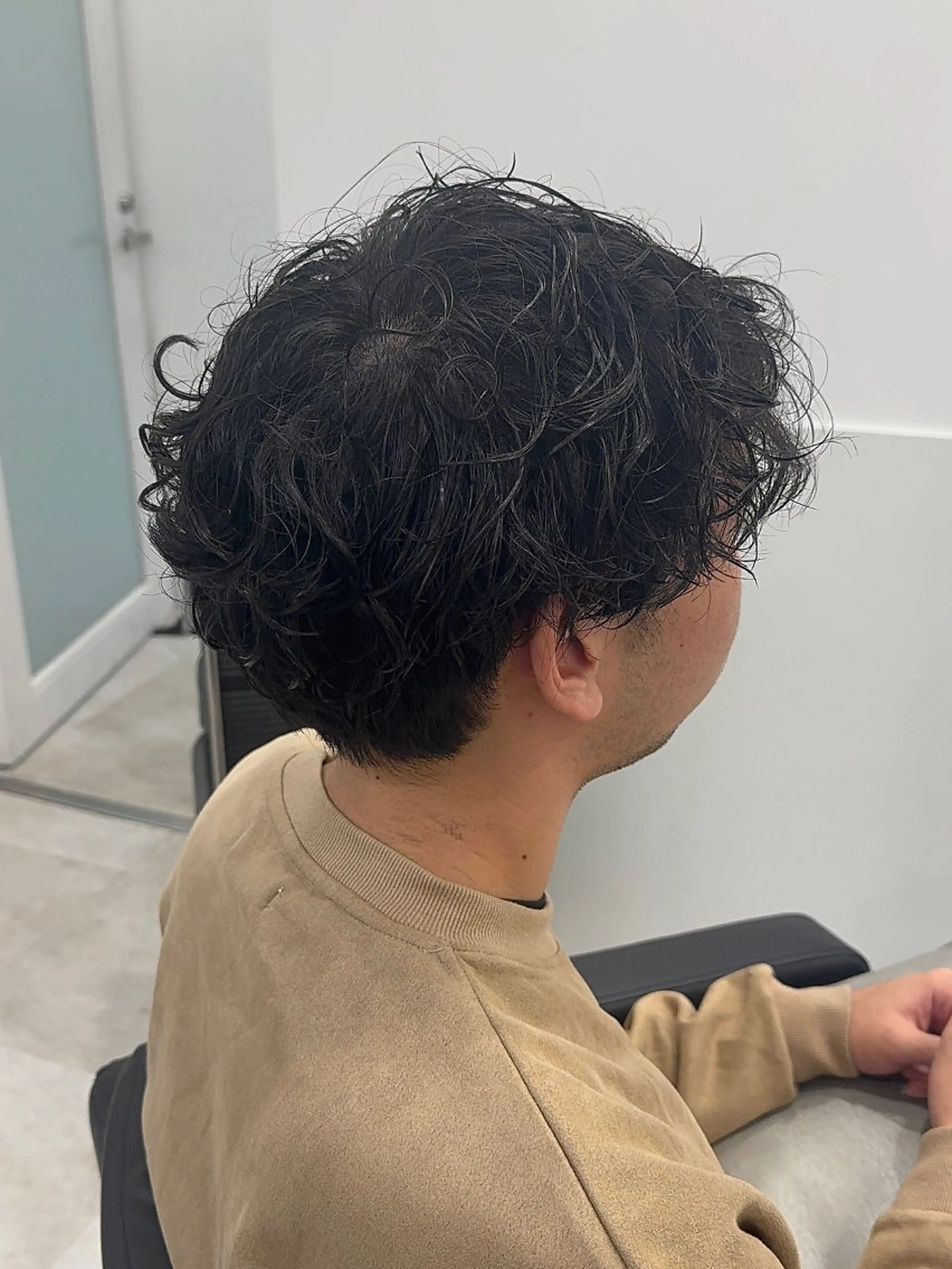 ミディアム ミディアムパーマ カット パーマ 箕面/ボブ/ 髪質改善/加藤優眞のヘアスタイル