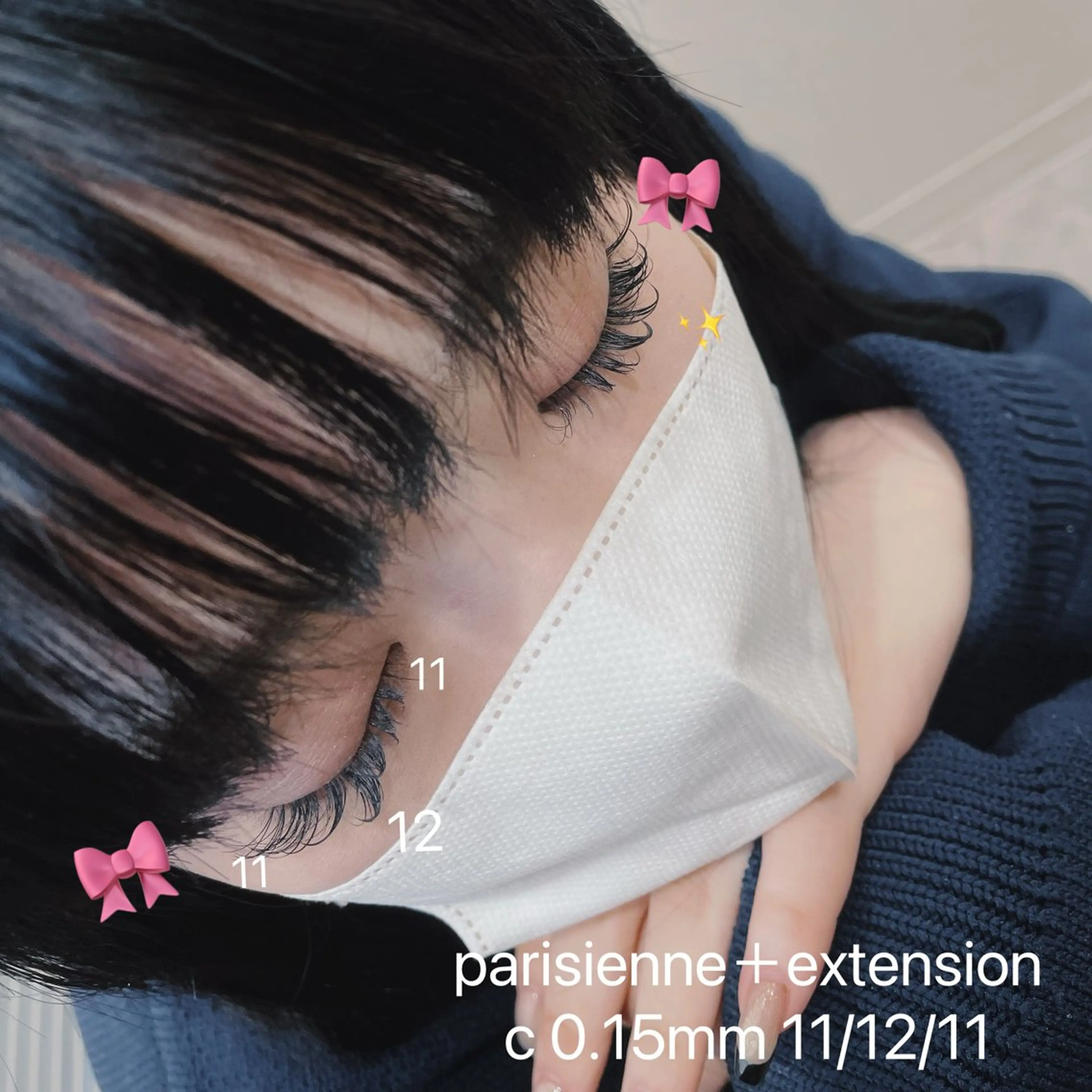 マツエク・マツパ 中目黒eyelist yuri💍のマツエク・マツパデザイン