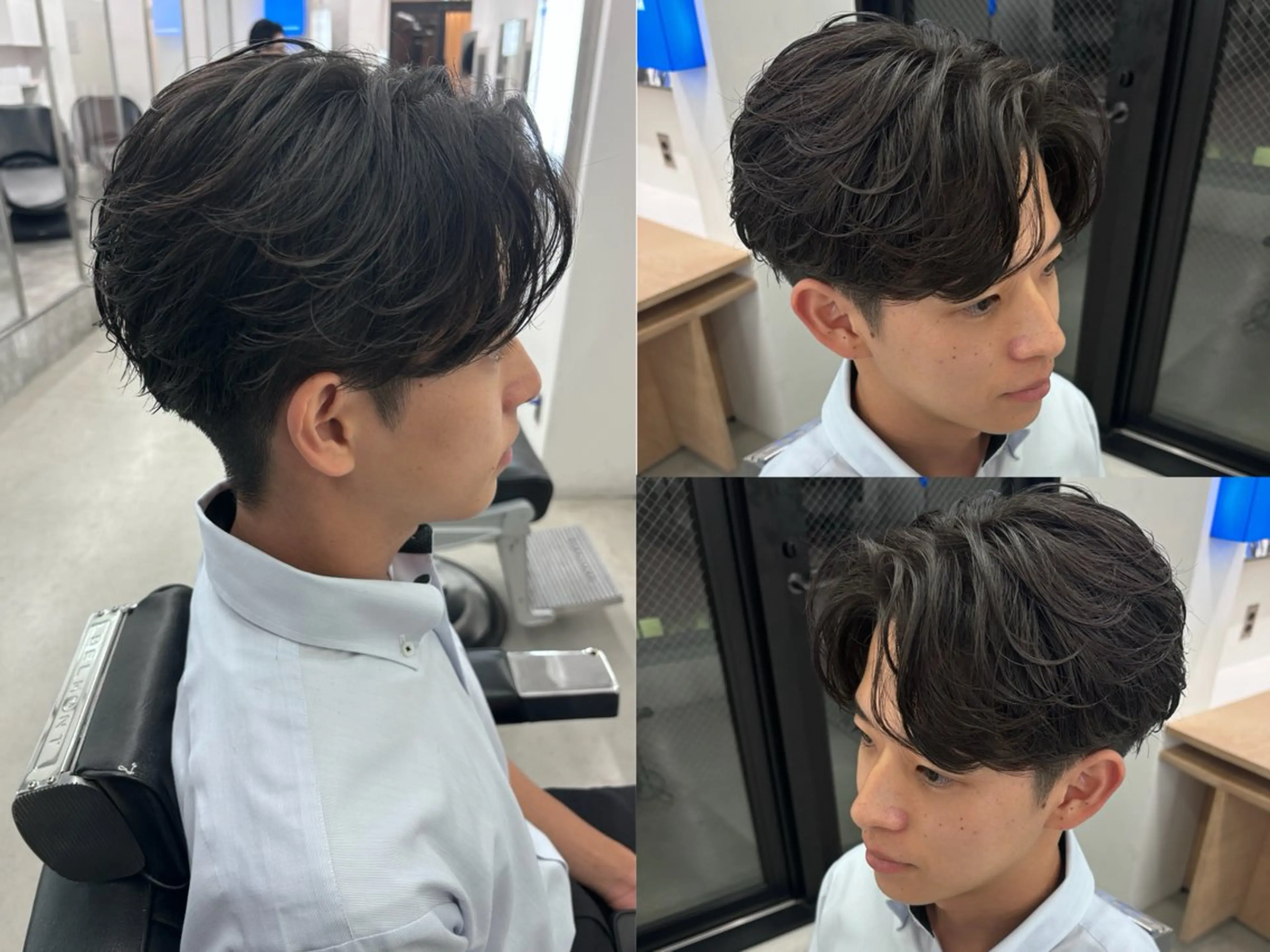 パーマ メンズ カット パーマ ヘッドスパ 土岐 仁/メンズ専門 パーマ特化美容師🌀のヘアスタイル