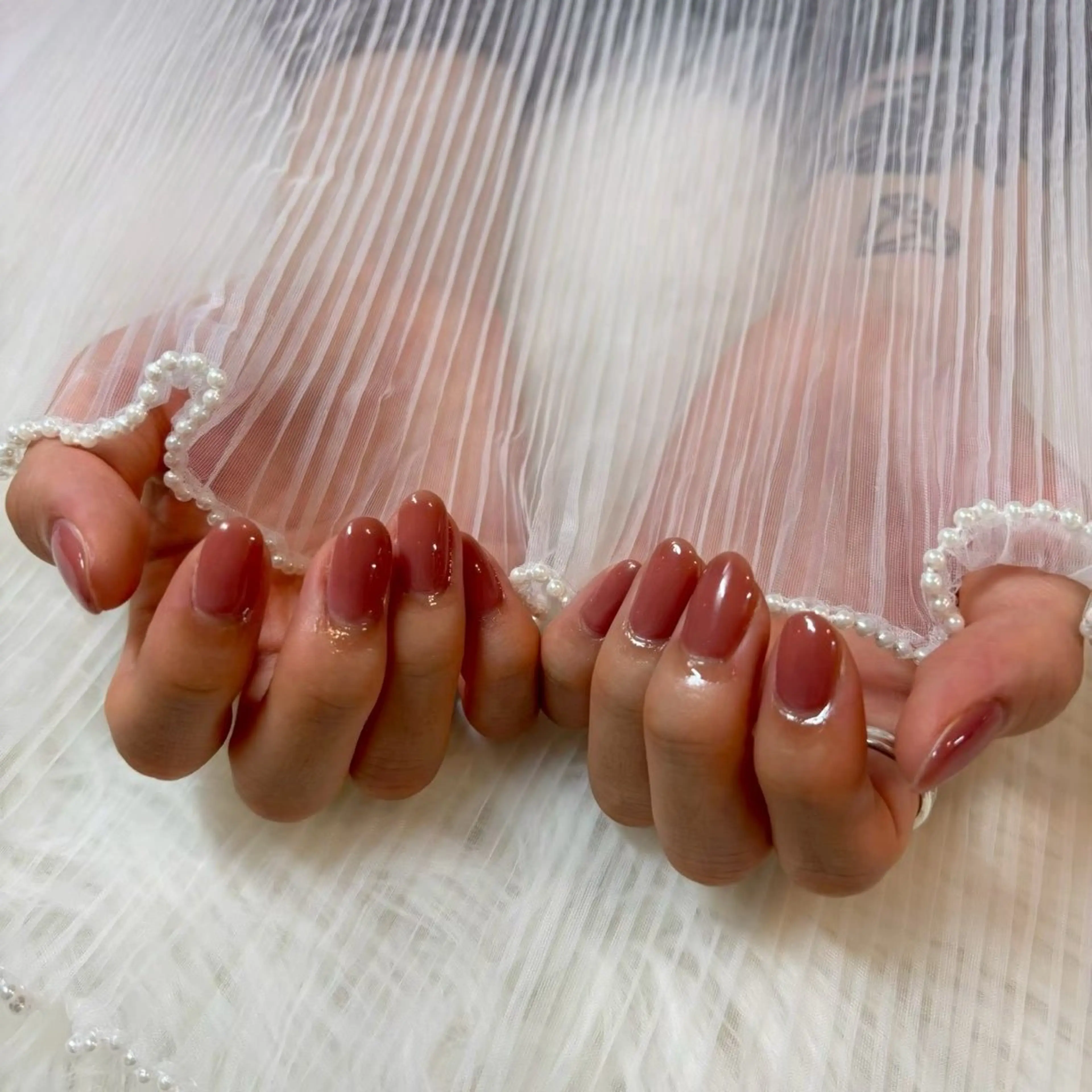 ネイル ワンカラーネイル ハンドネイル nail salon popoのネイルデザイン