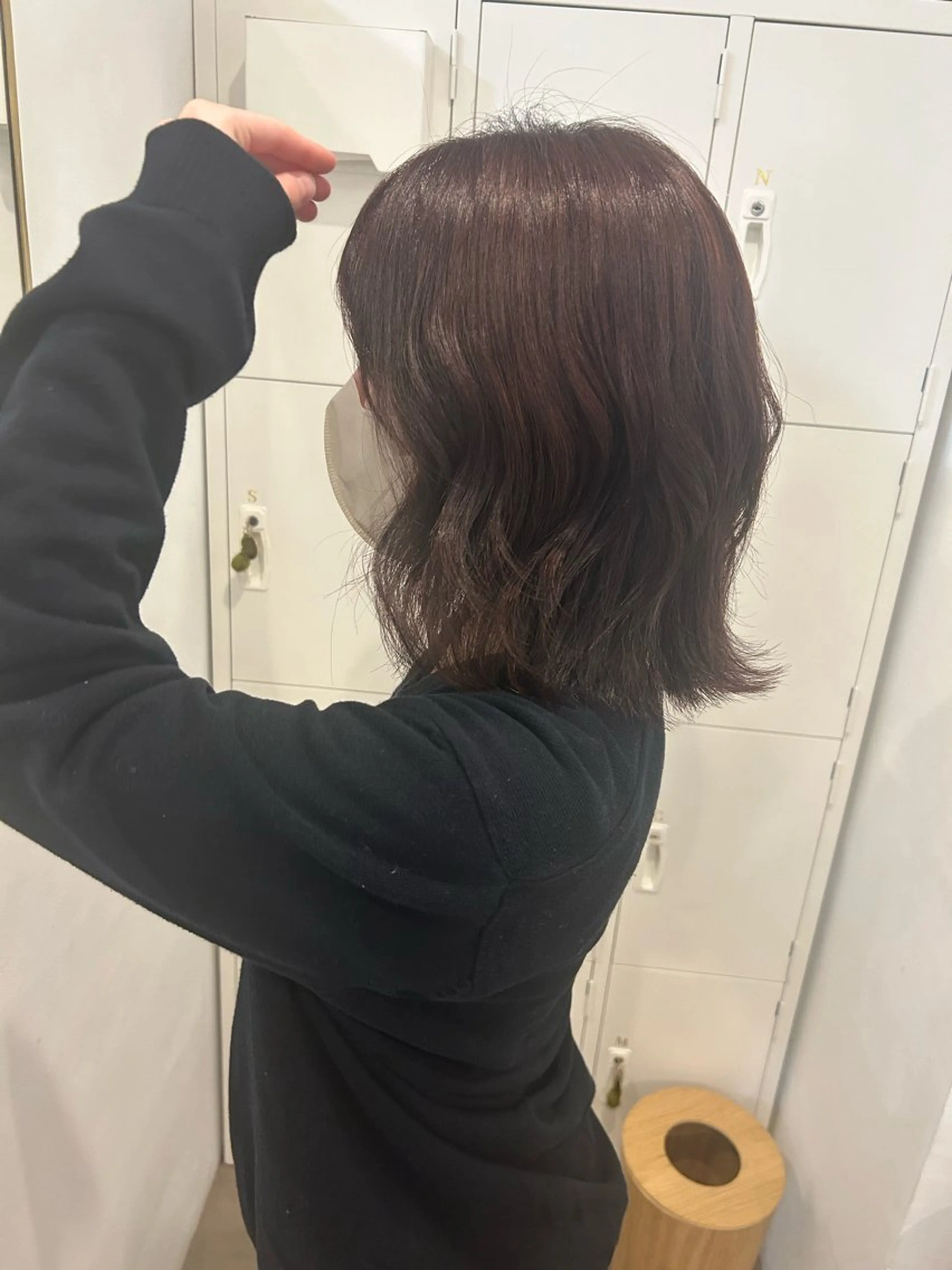 ミディアム カット トリートメント オリーブ/ ナカミネアキナのヘアスタイル