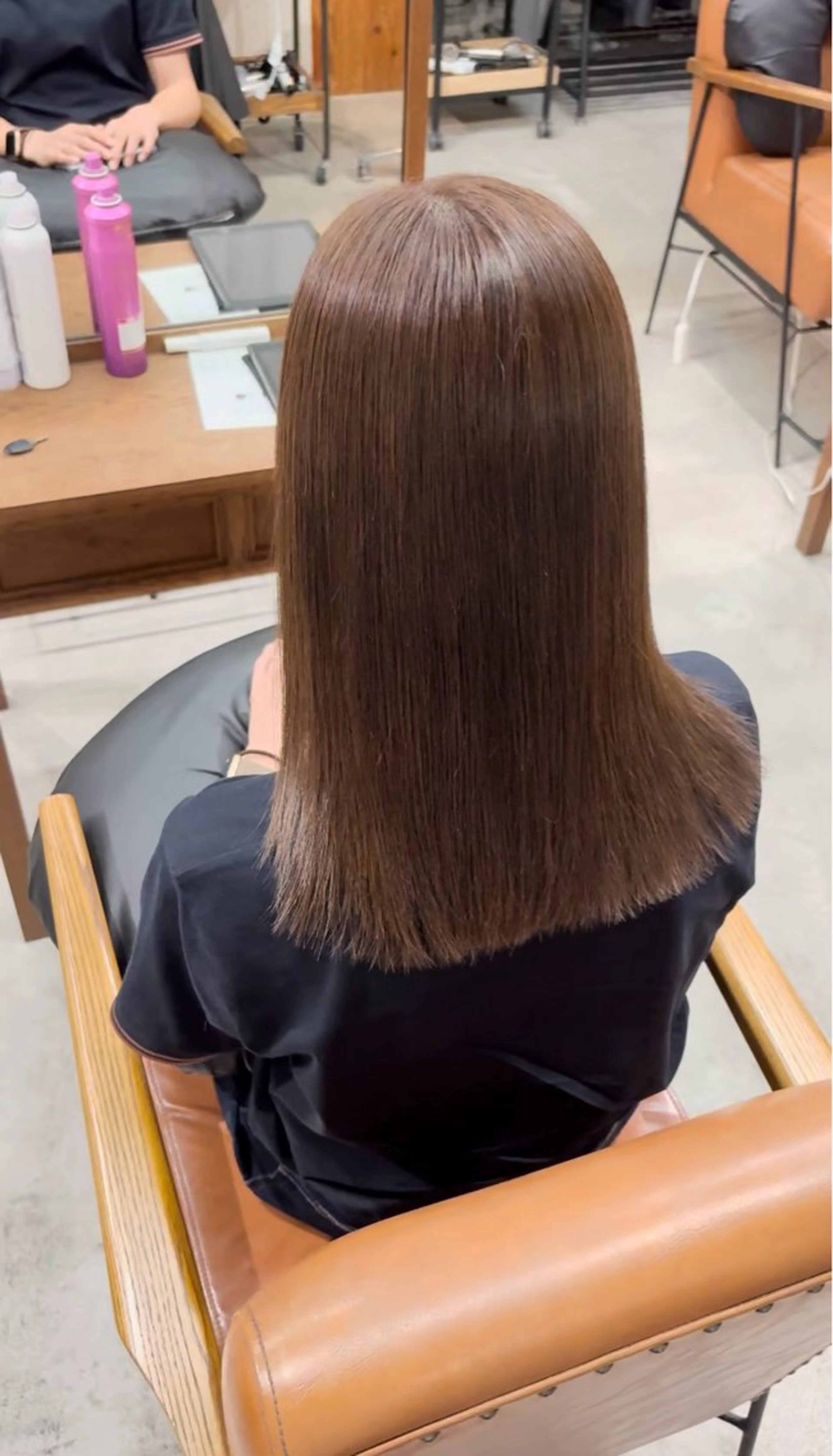 ミディアム カット ヘアカラー トリートメント SONO 【一宮】のヘアスタイル