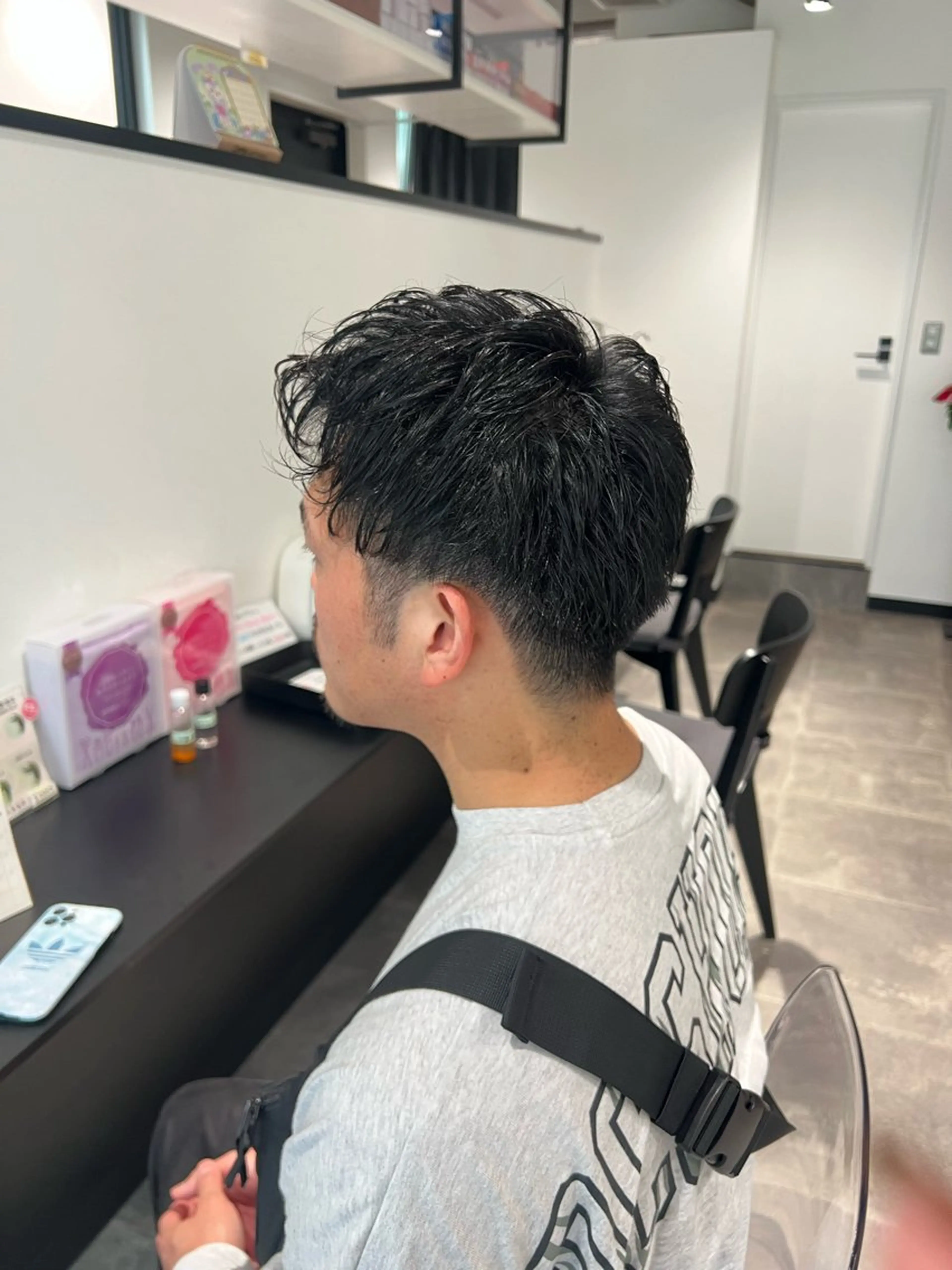 メンズ 福田 秀好のヘアスタイル