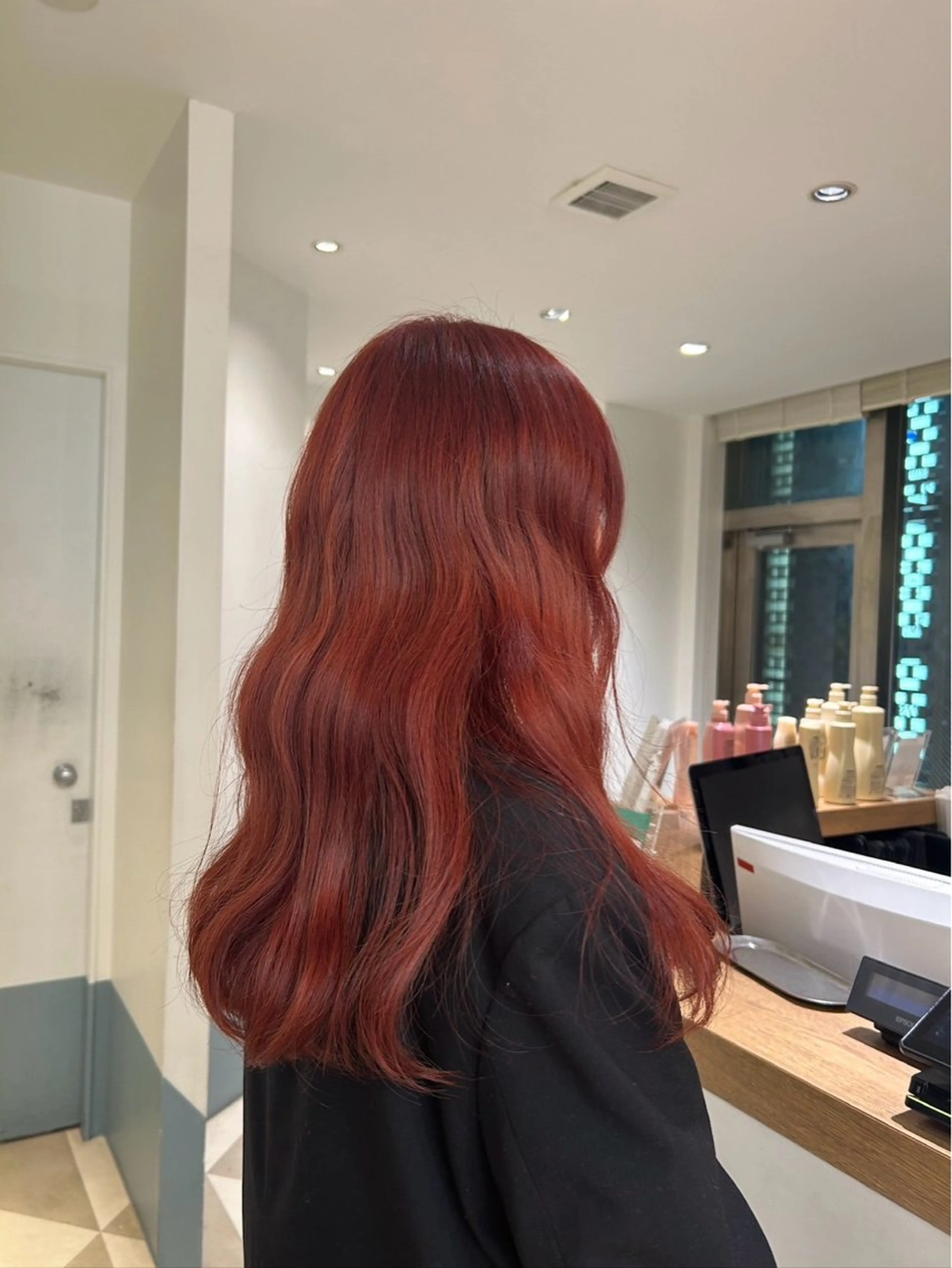 ロング カラー こはる ／渋谷⇨銀座のヘアスタイル