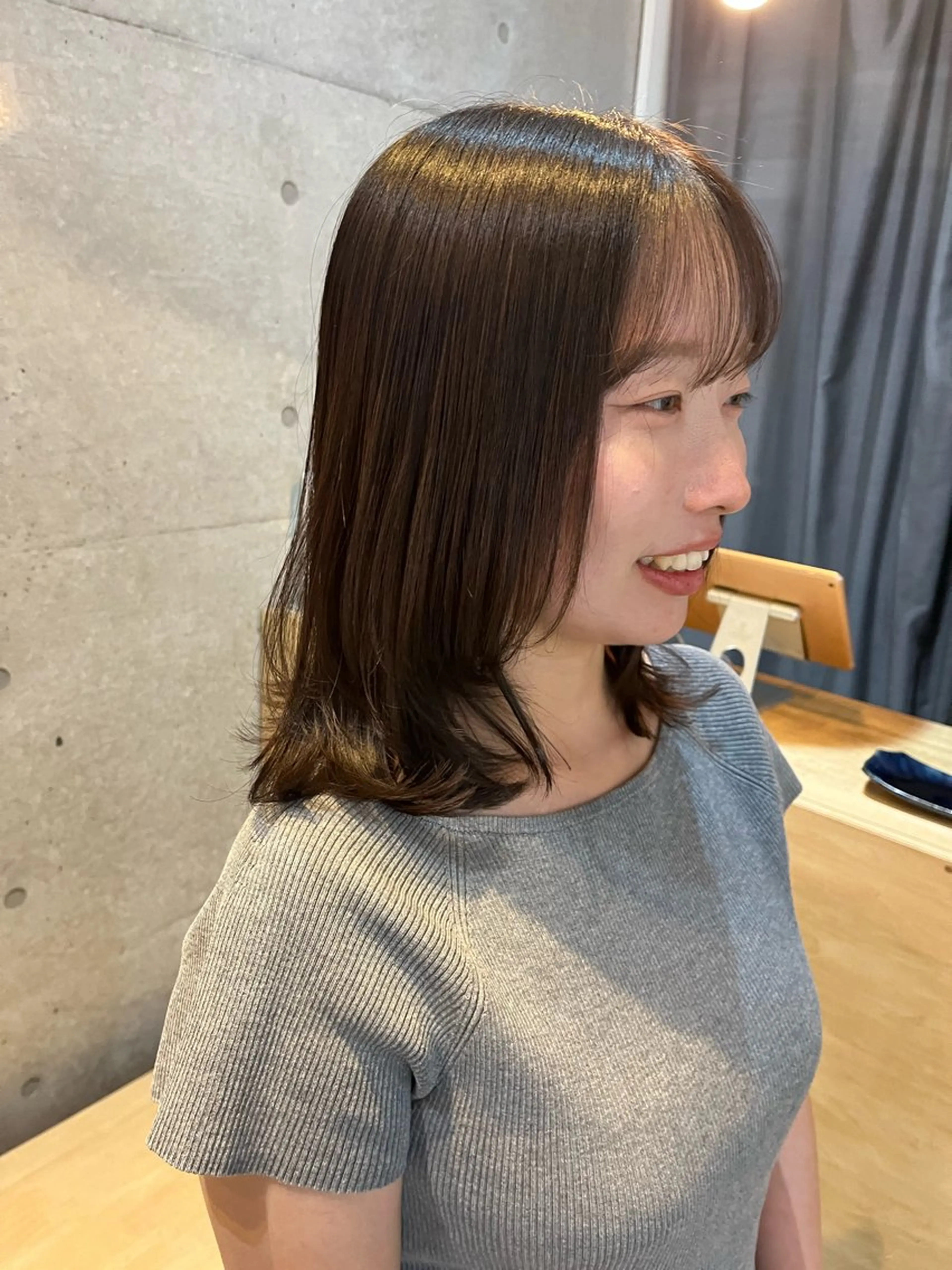 ミディアム 【arc】 佐藤未希穂/パーマのヘアスタイル