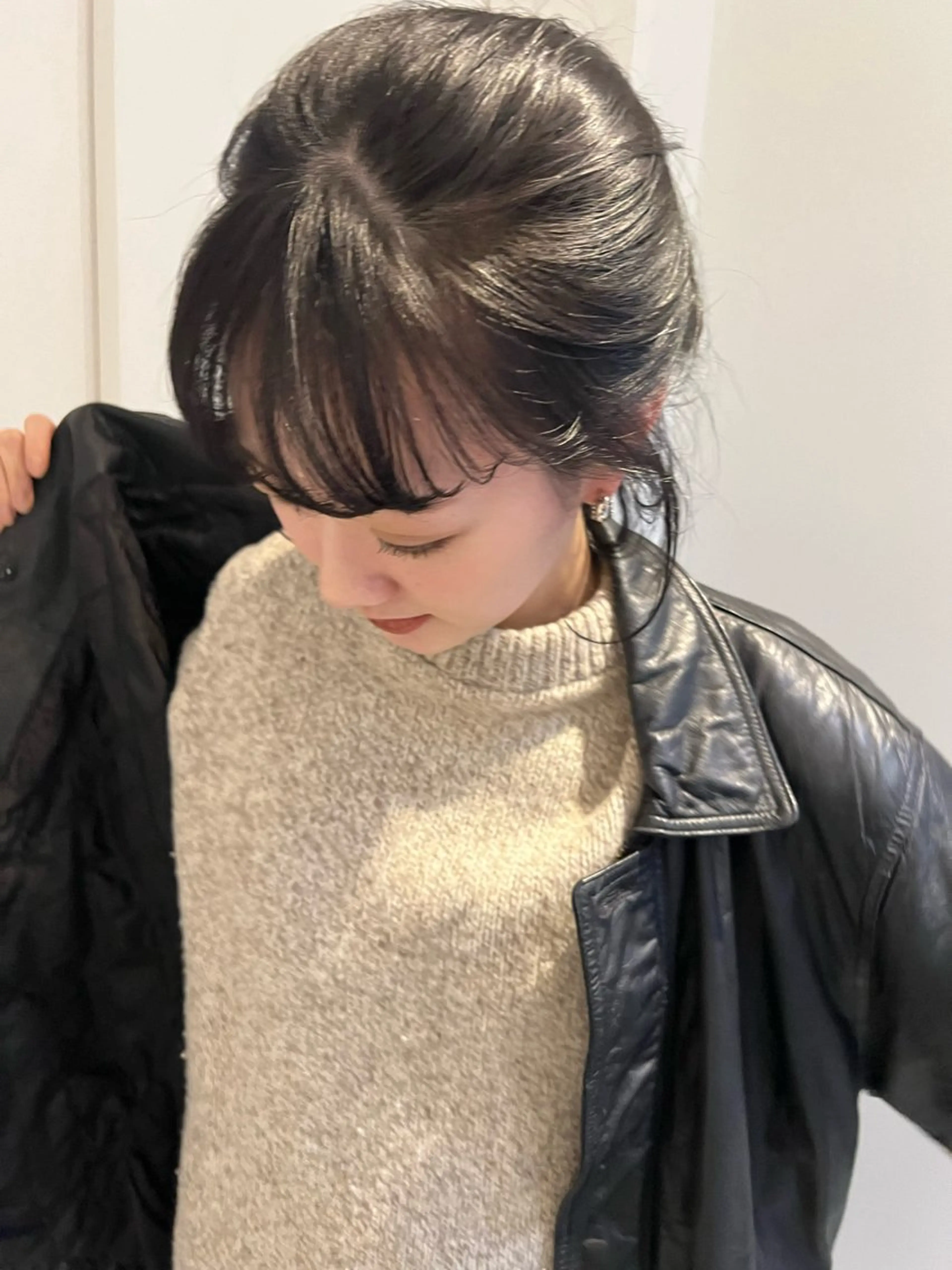 ミディアム カラー 三谷はるな /名古屋/本山のヘアスタイル