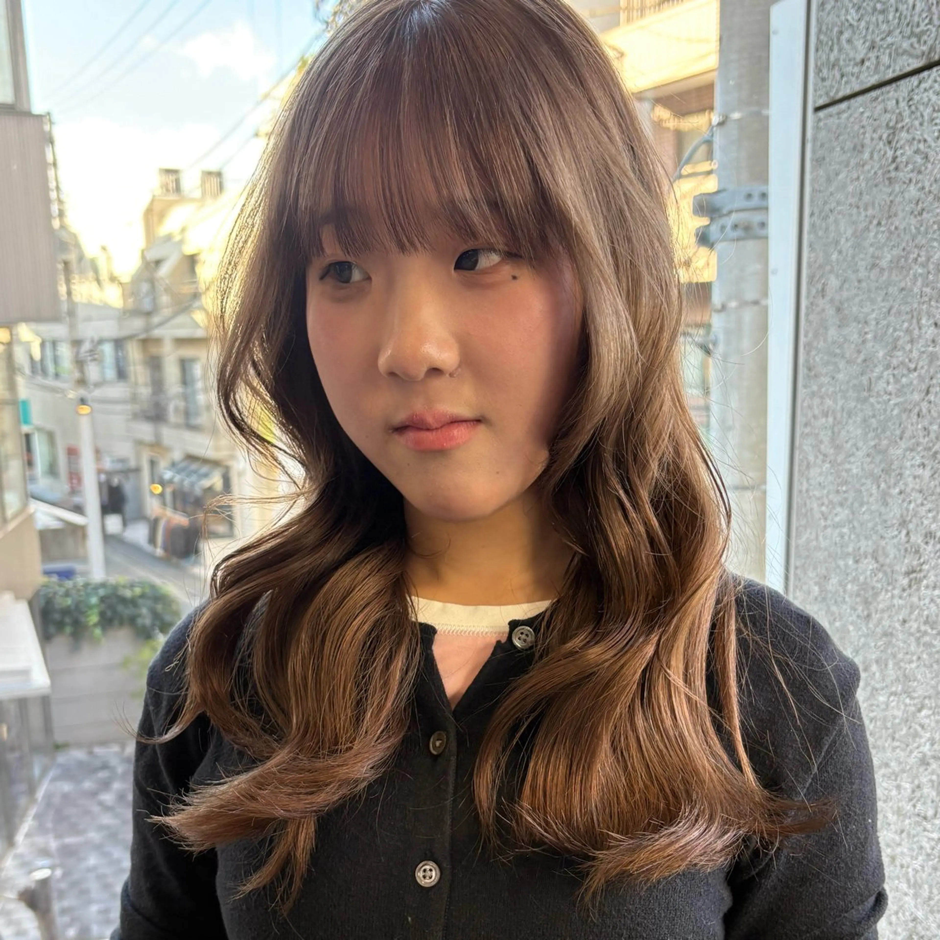 ロング カラー ヘアアレンジ ヘアカラー トリートメント 似合わせハイトーン 🩰/渡邉日向🕊のヘアスタイル