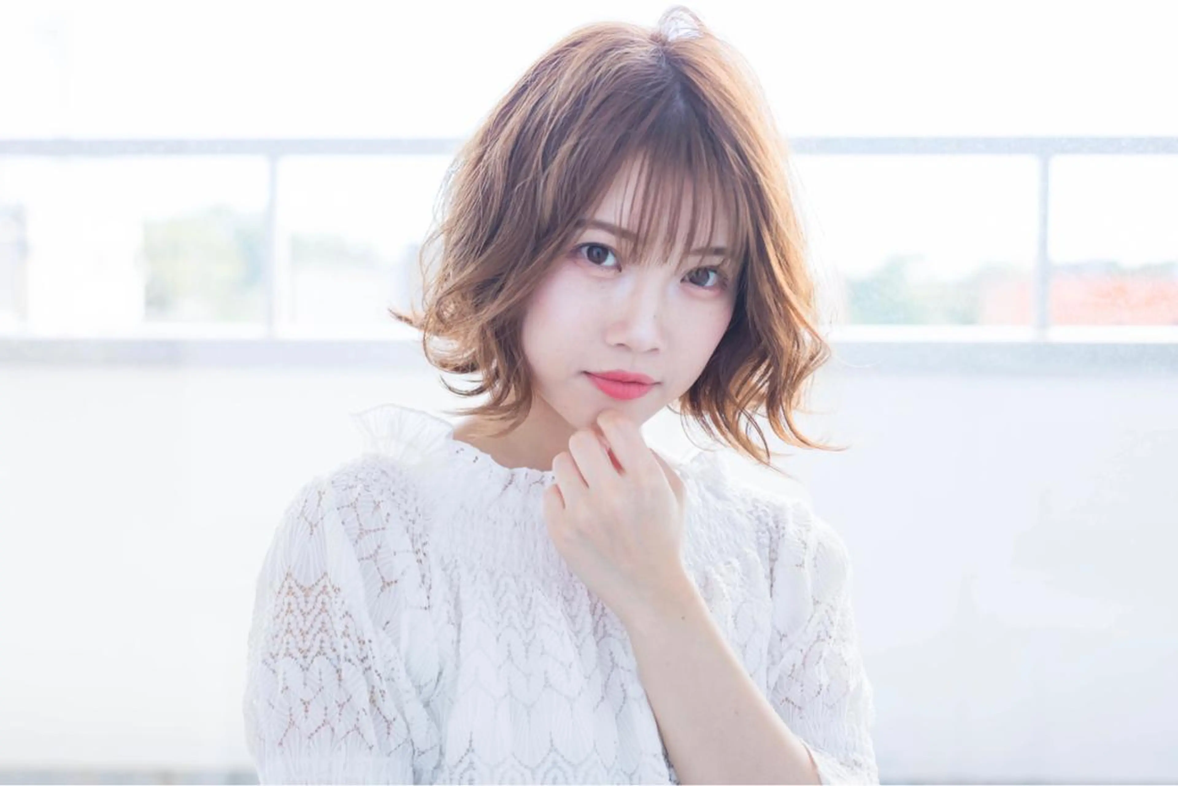 ショート カラー ボブ 小野 和摩のヘアスタイル