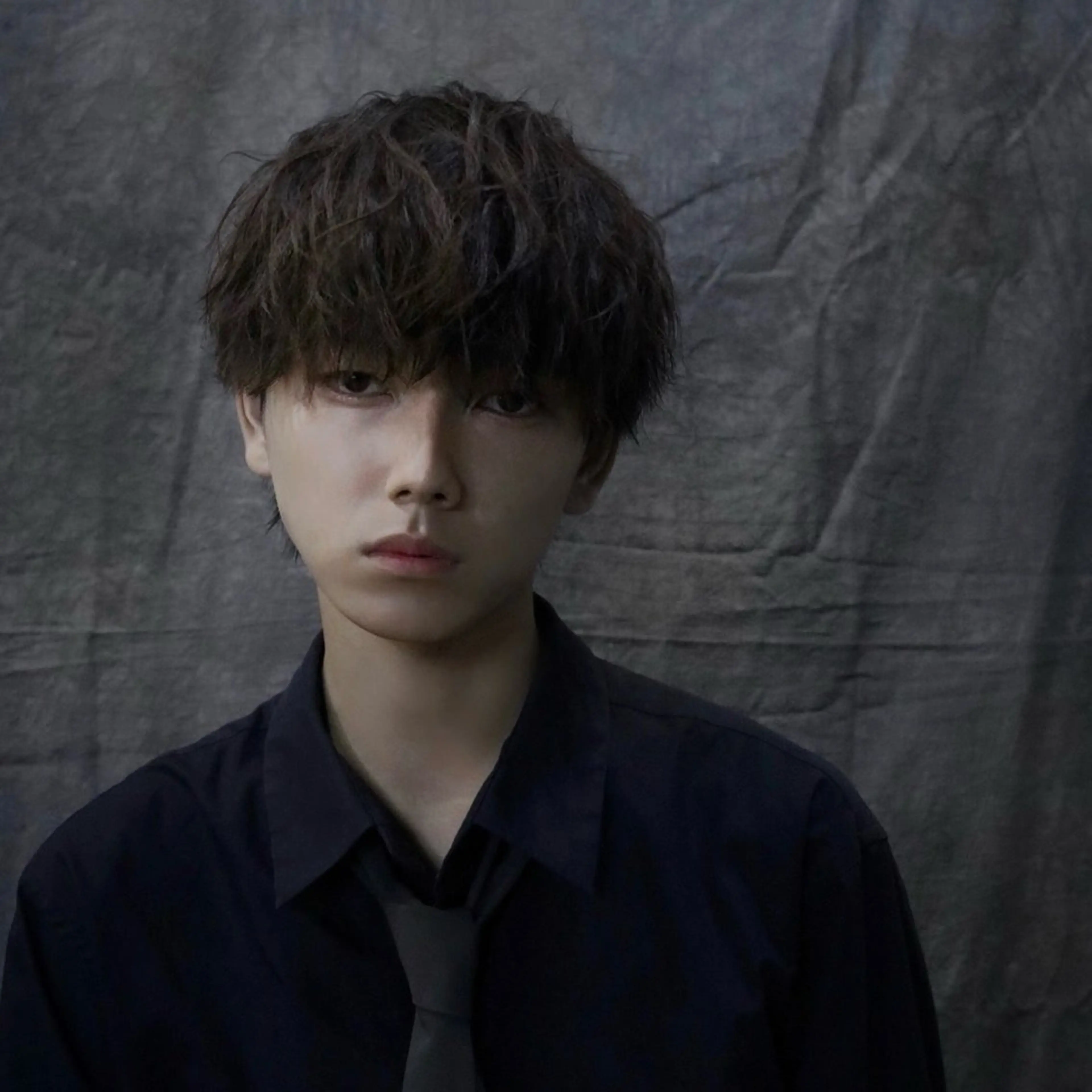 ミディアム メンズ メンズカット特化🐺 ウルフ[店長]置塩祥のヘアスタイル