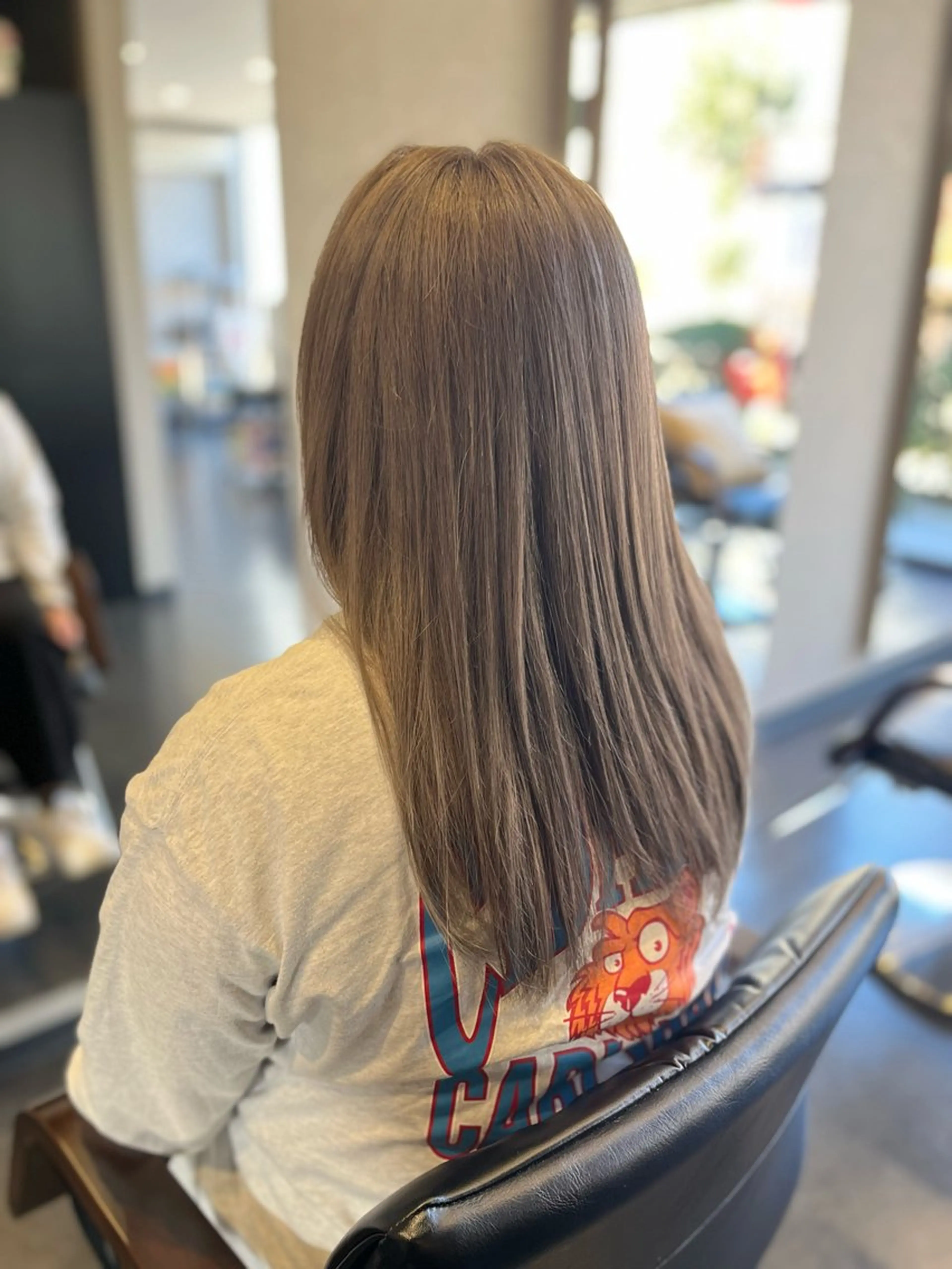 セミロング ヘアカラー トリートメント 髪質改善⚡️カラー 🍀武久 誠🍀のヘアスタイル