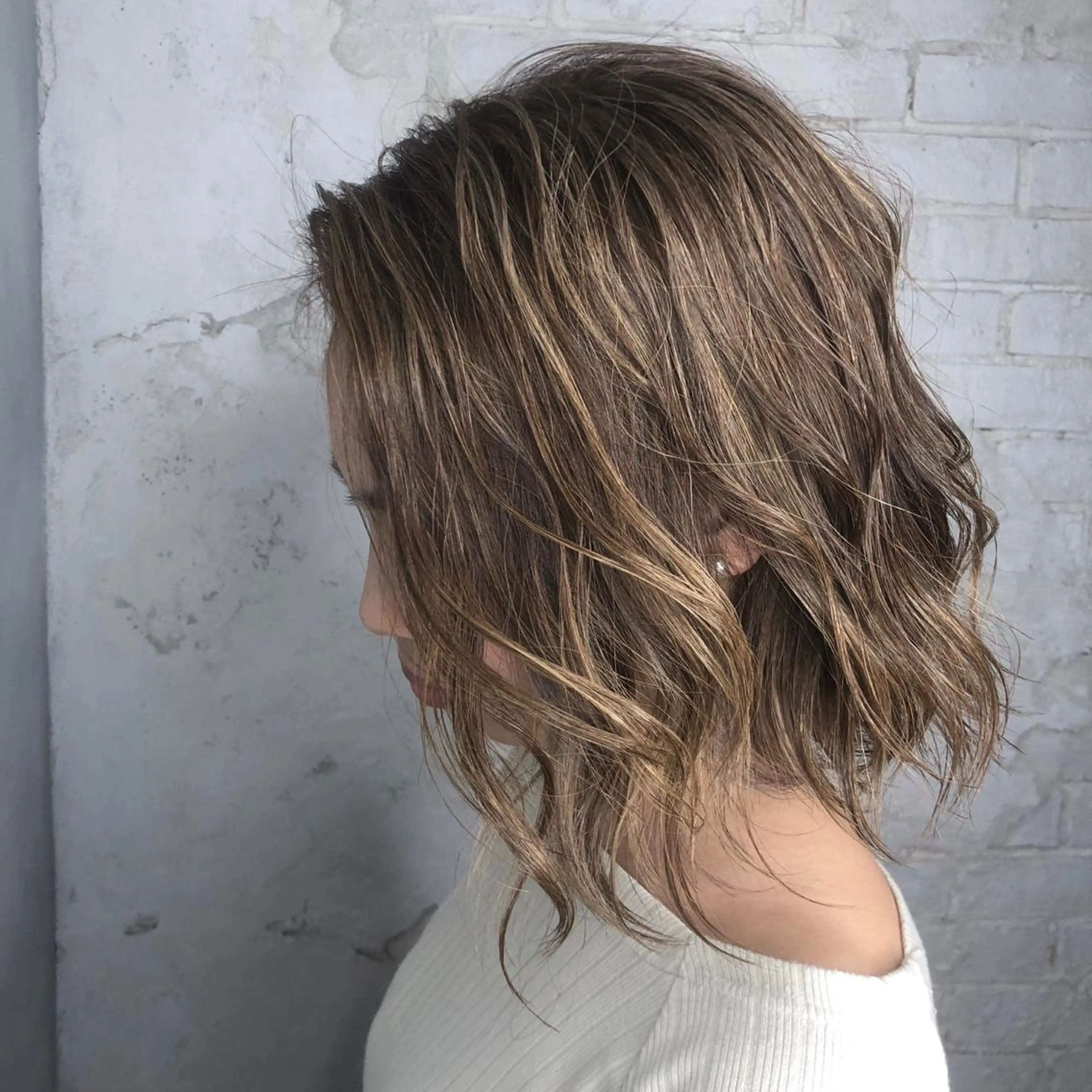 ミディアム カラー welring hair salonのヘアスタイル