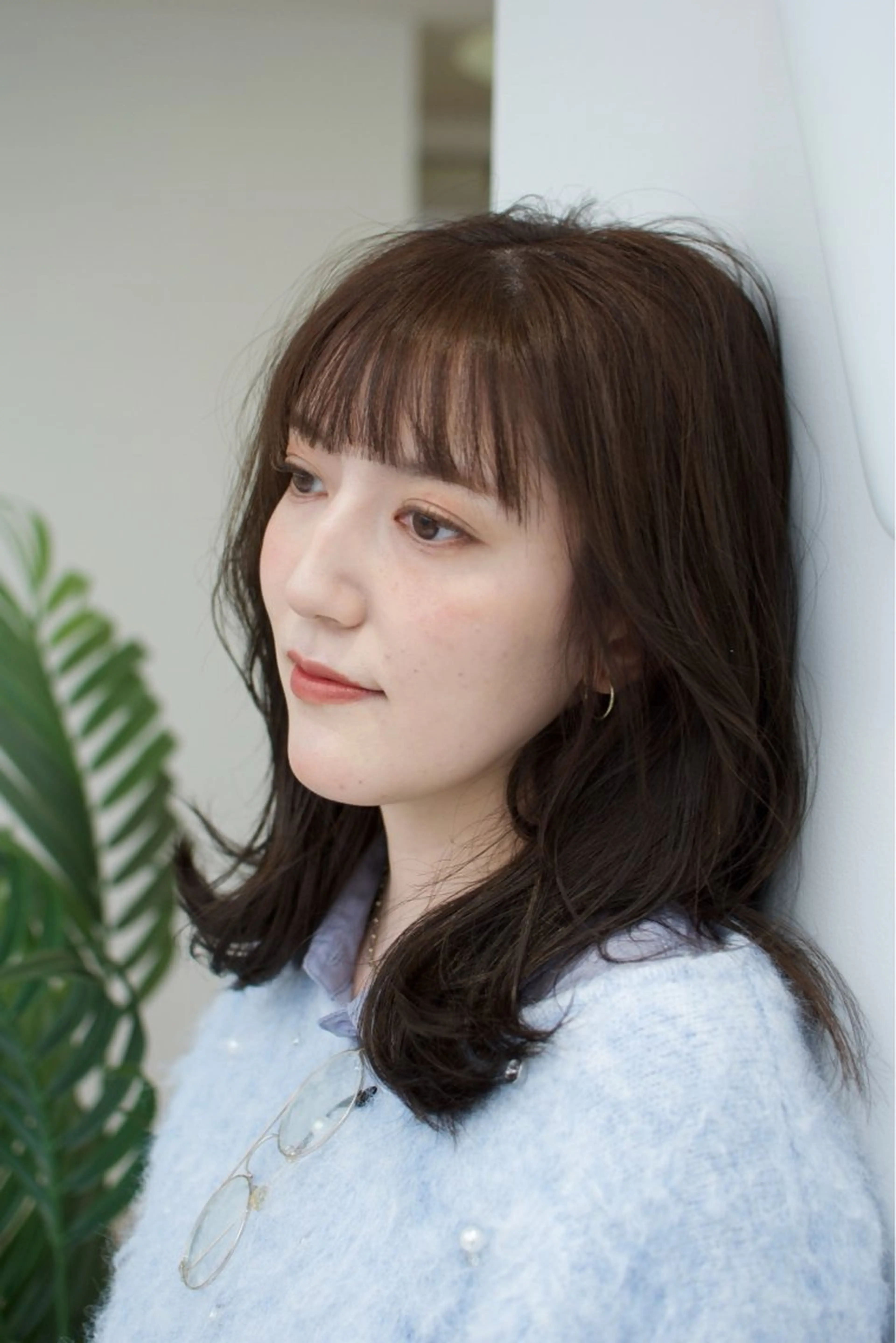 ミディアム ミディアムレイヤー レイヤーカット カット ヘアカラー トリートメント cana 札幌レイヤースタイルのヘアスタイル
