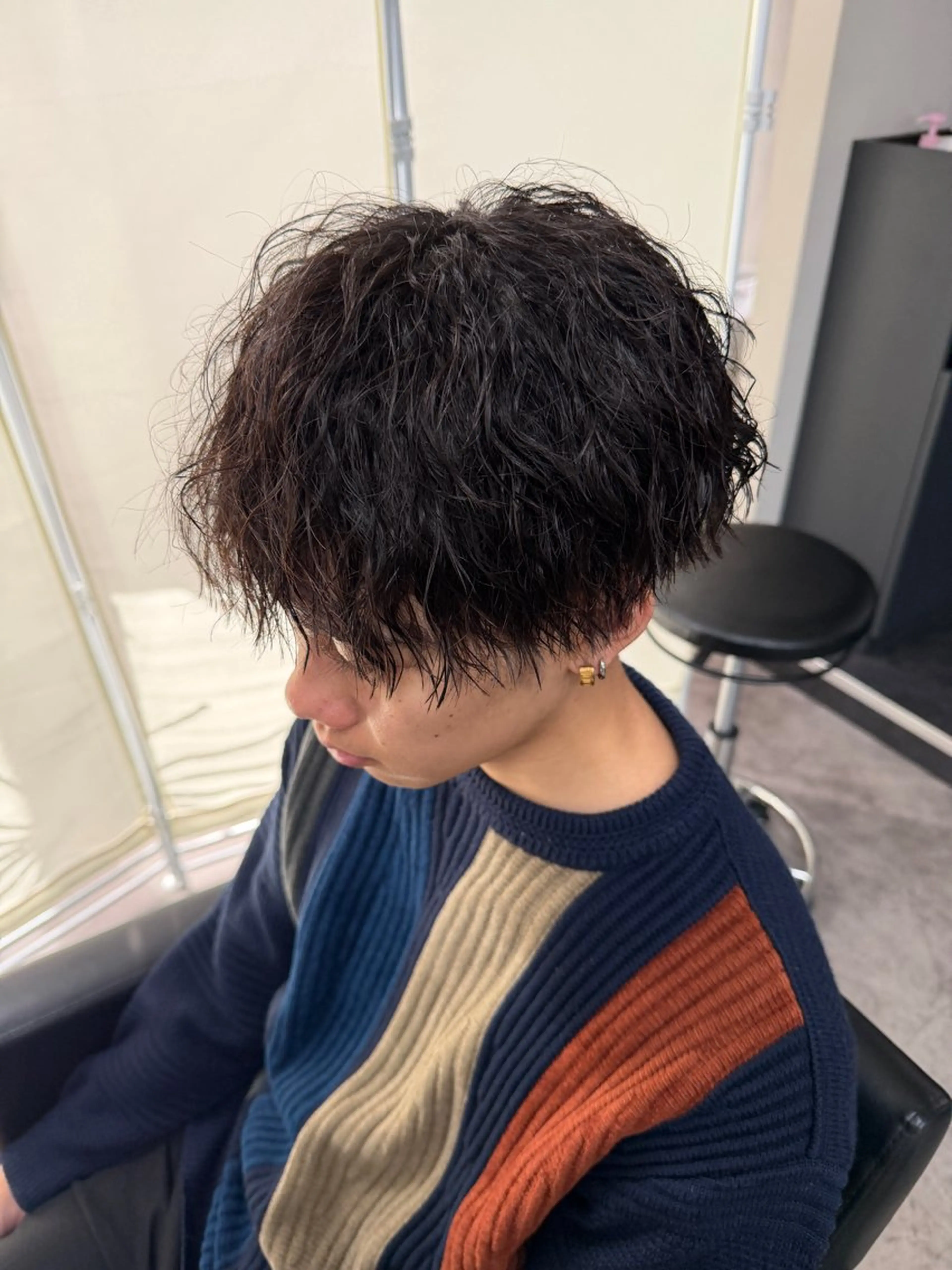 パーマ シャドウパーマ/立川 メンズ/コタロウのヘアスタイル