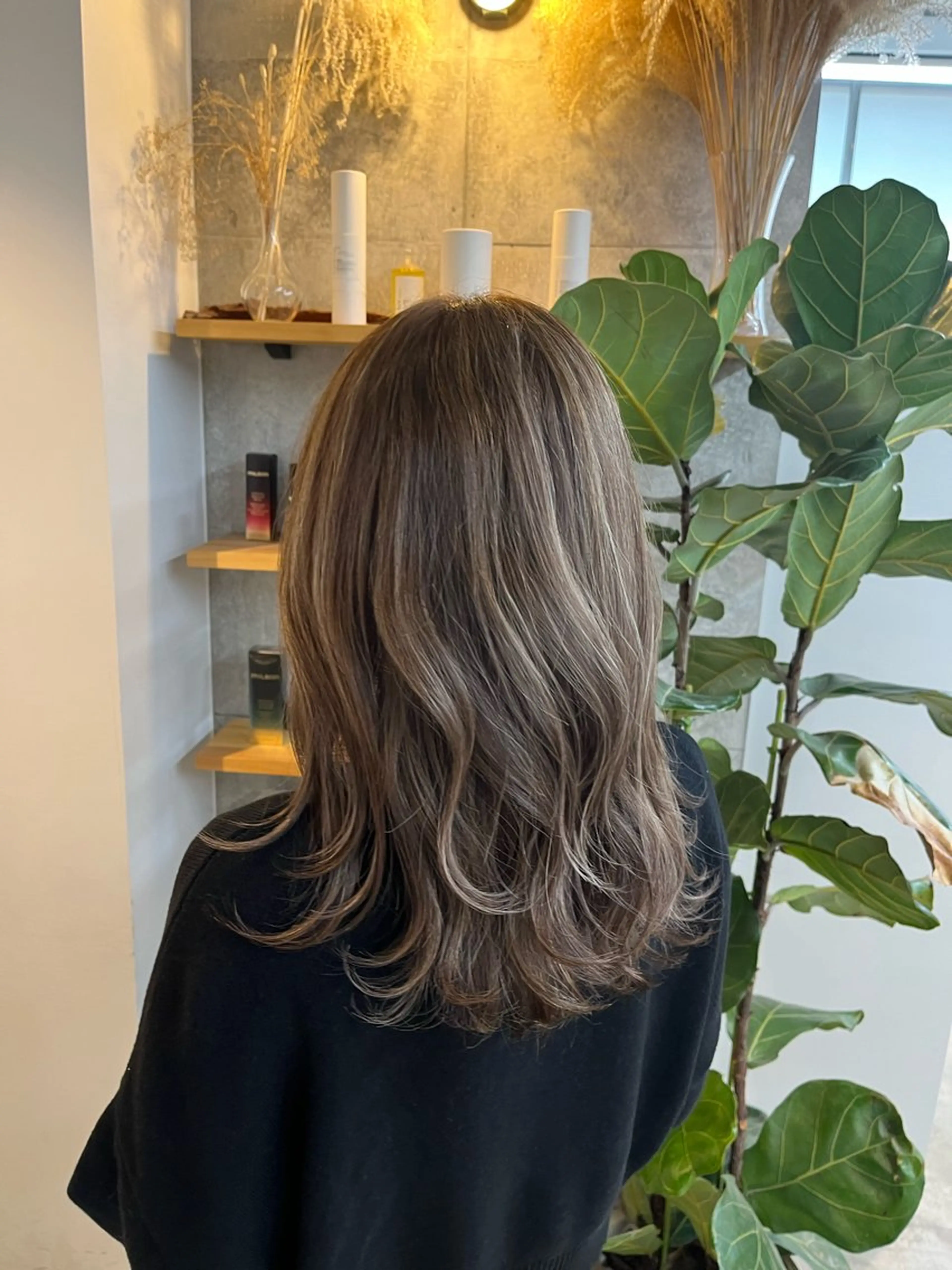 ケアハイライトorケアグラデーション+カラーの写真