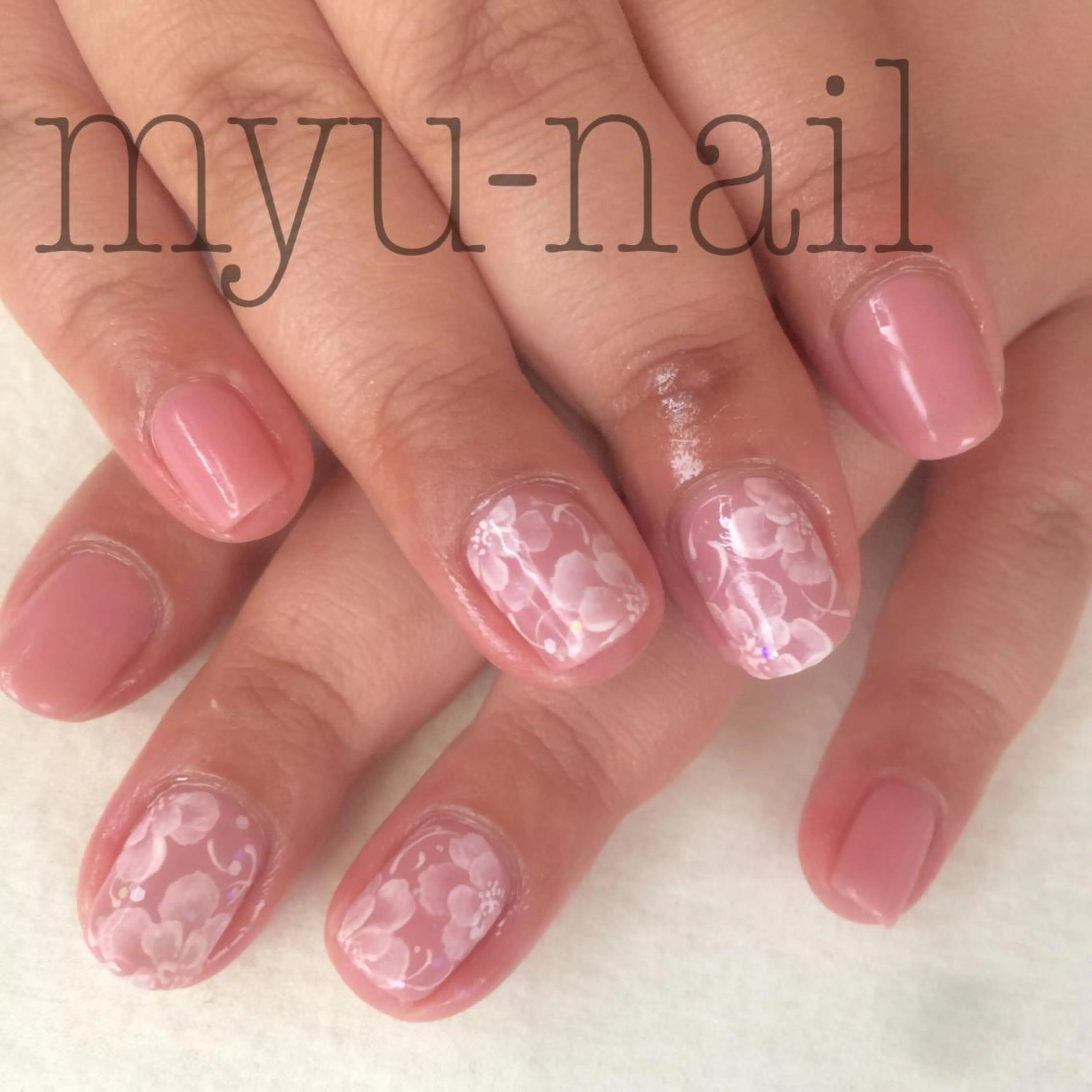 ネイル ハンドネイル ホームサロン myu-nailのネイルデザイン