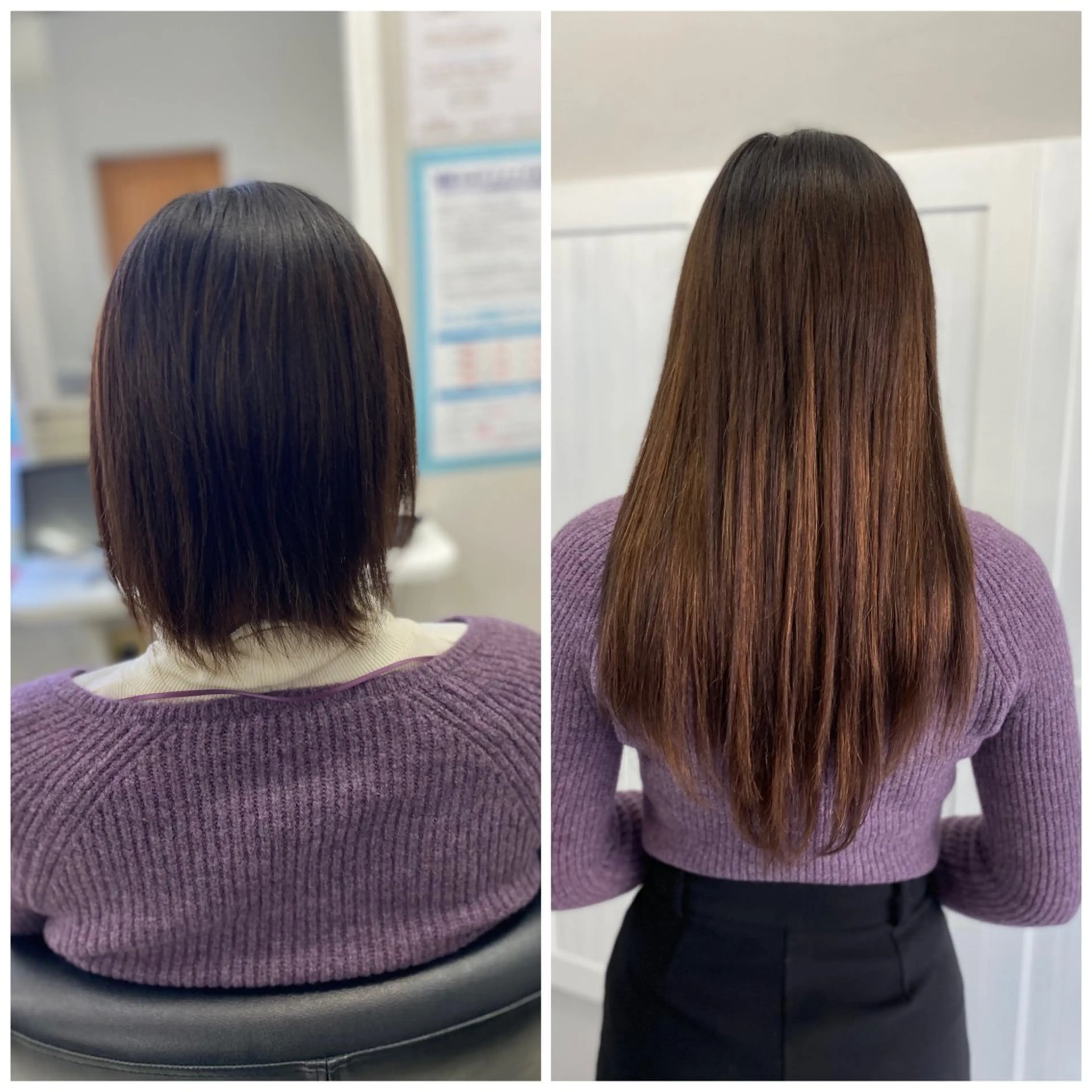 ロング ロング エクステ 三浦 美鈴のヘアスタイル