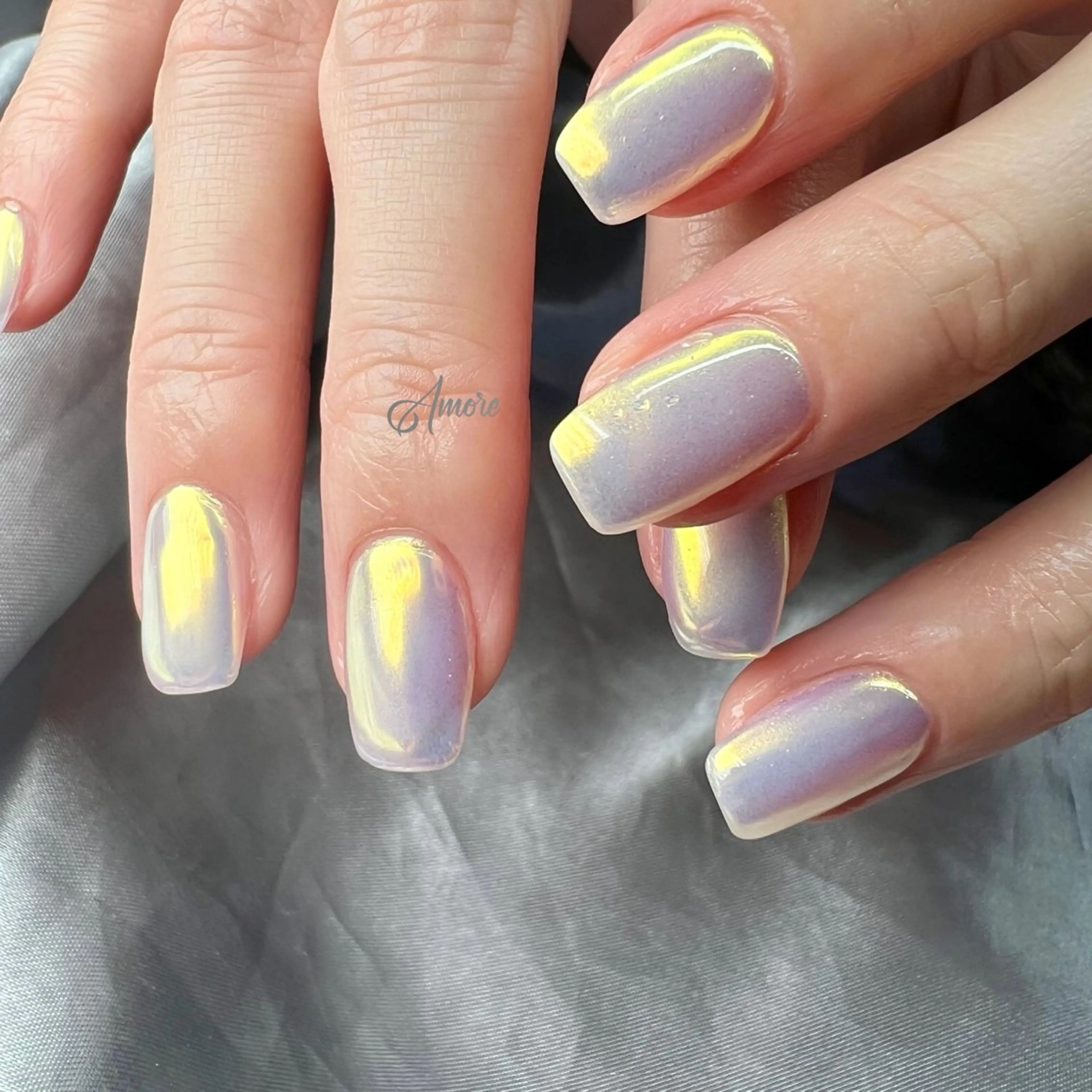 ネイル ジェルネイル キラキラネイル 韓国ネイル パラジェル 冬ネイル You kyehwaのネイルデザイン