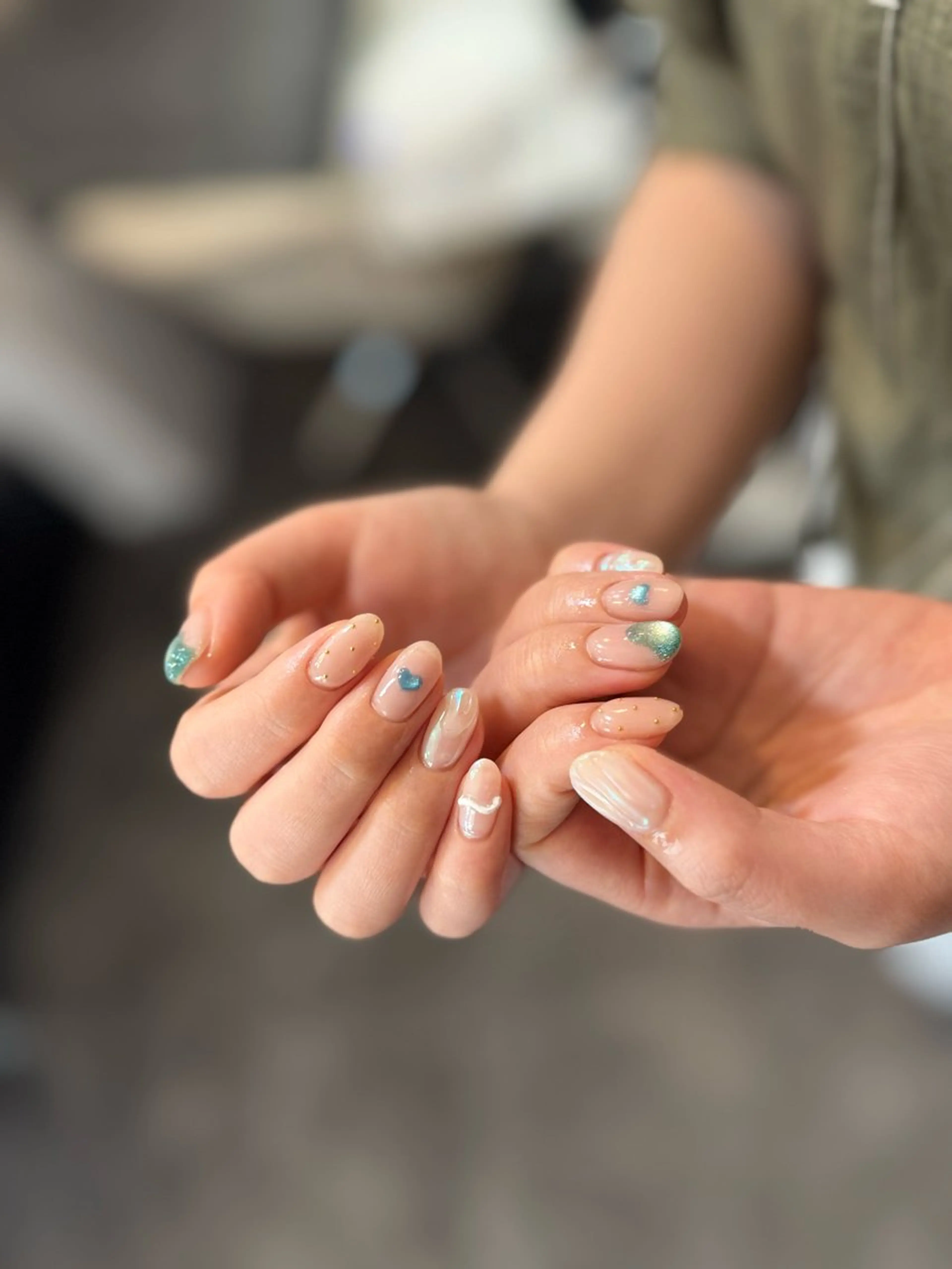 ネイル アートネイル ジェルネイル マグネットネイル メンズネイル ニュアンスネイル ハンドネイル MIMnail メンズネイリストのネイルデザイン