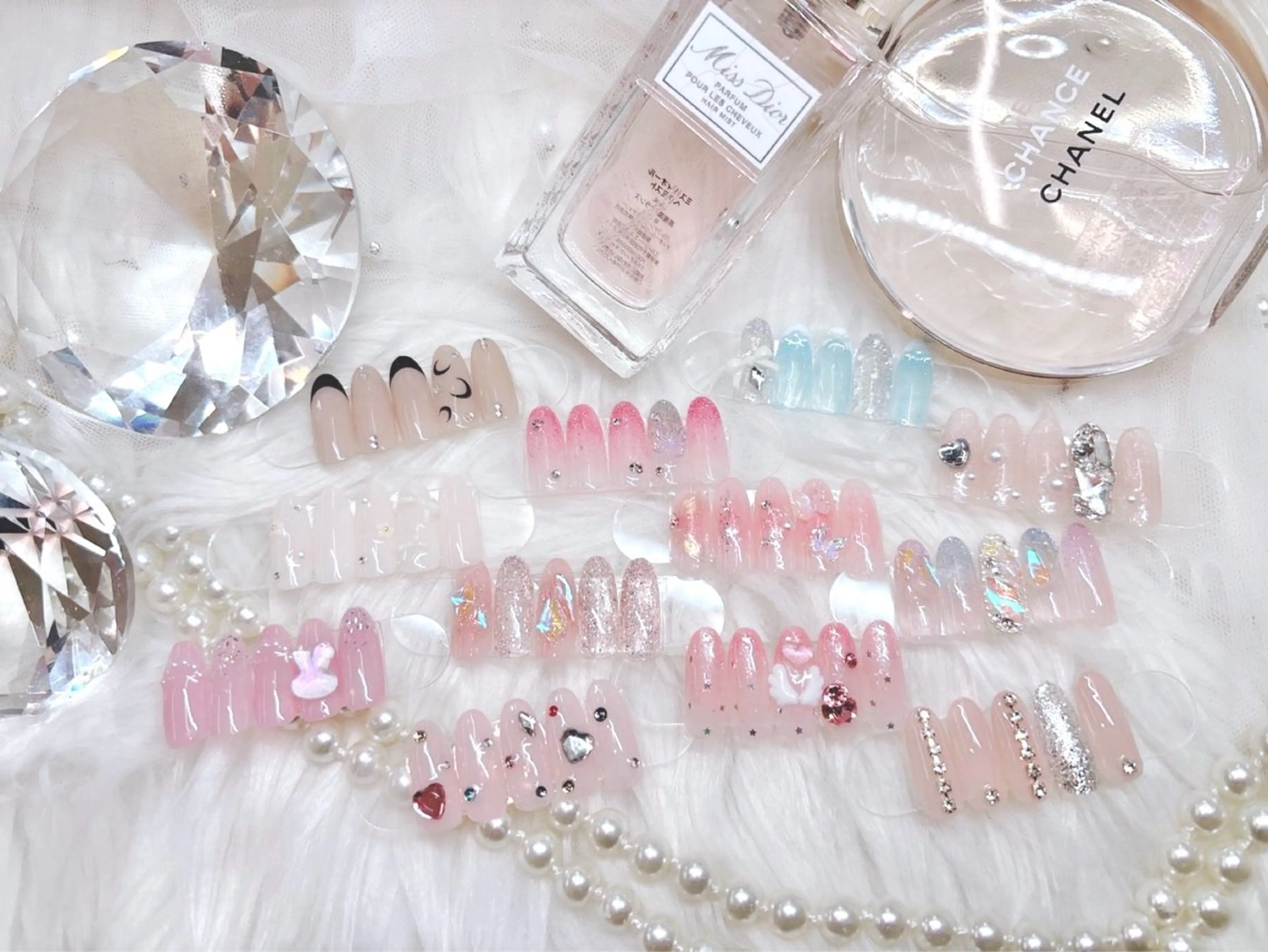 ロング ハンドネイル Nailsalon Angeのネイルデザイン