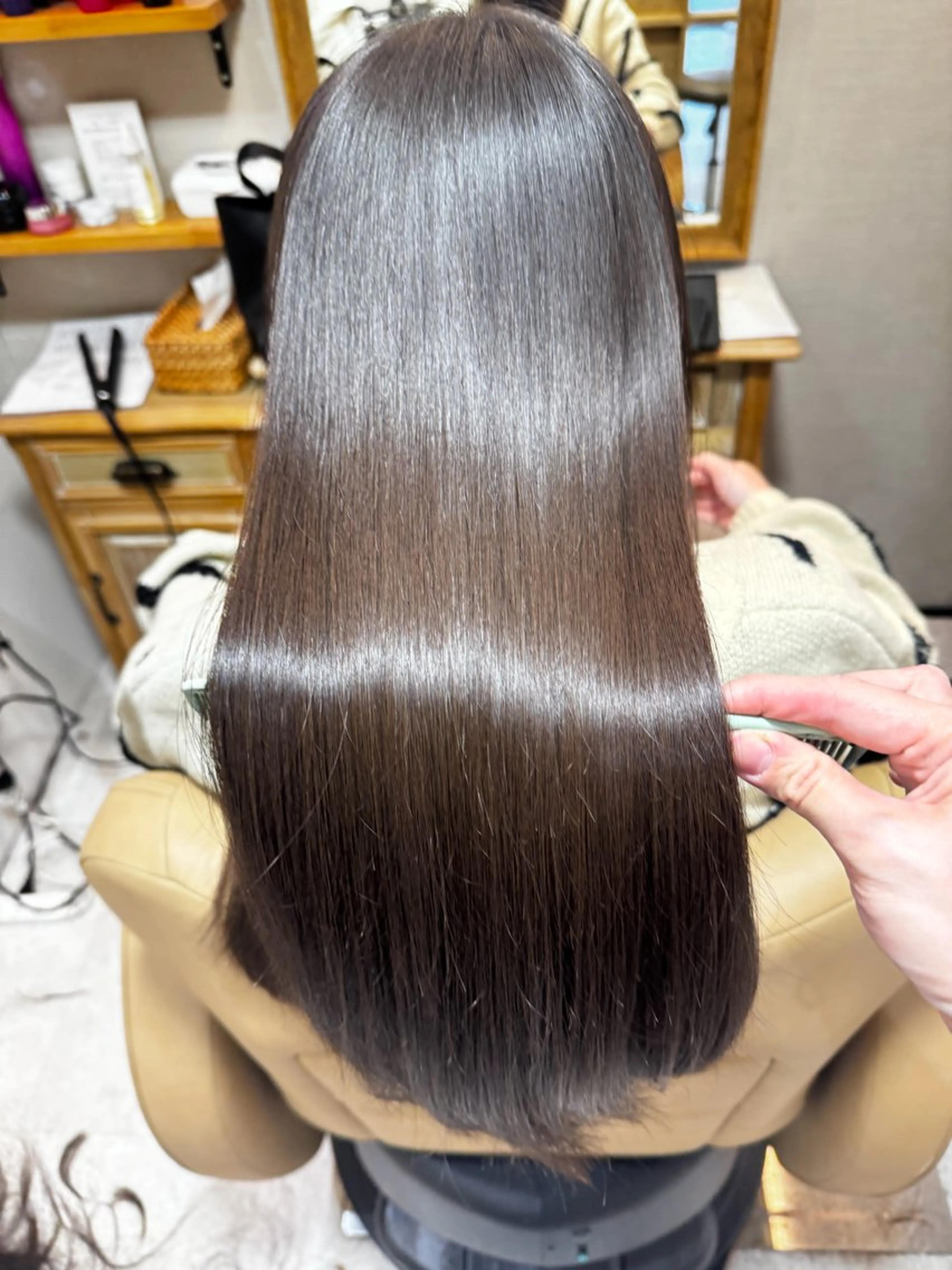 ロング 吉村 怜のヘアスタイル