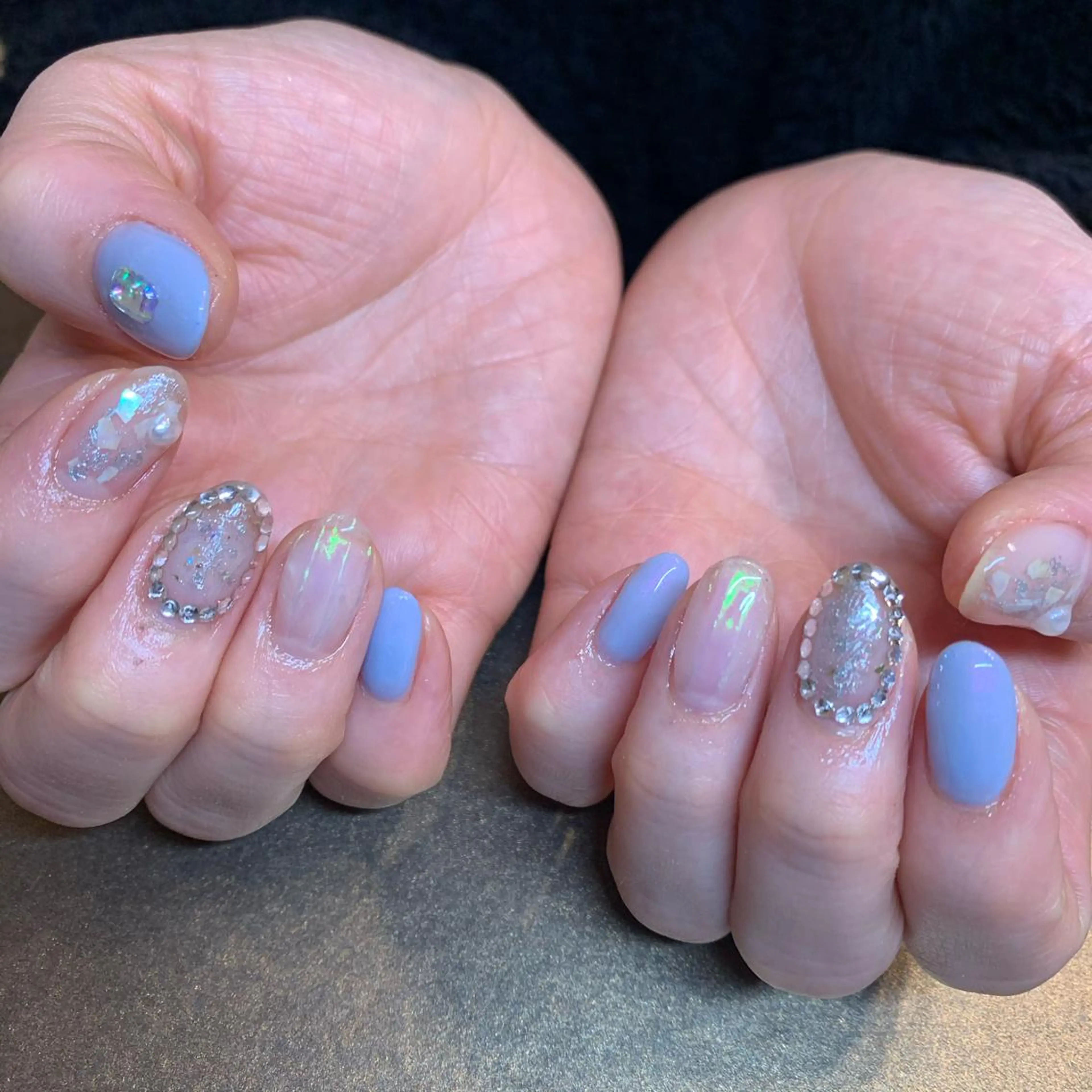 セミロング ハンドネイル MKY salonのネイルデザイン