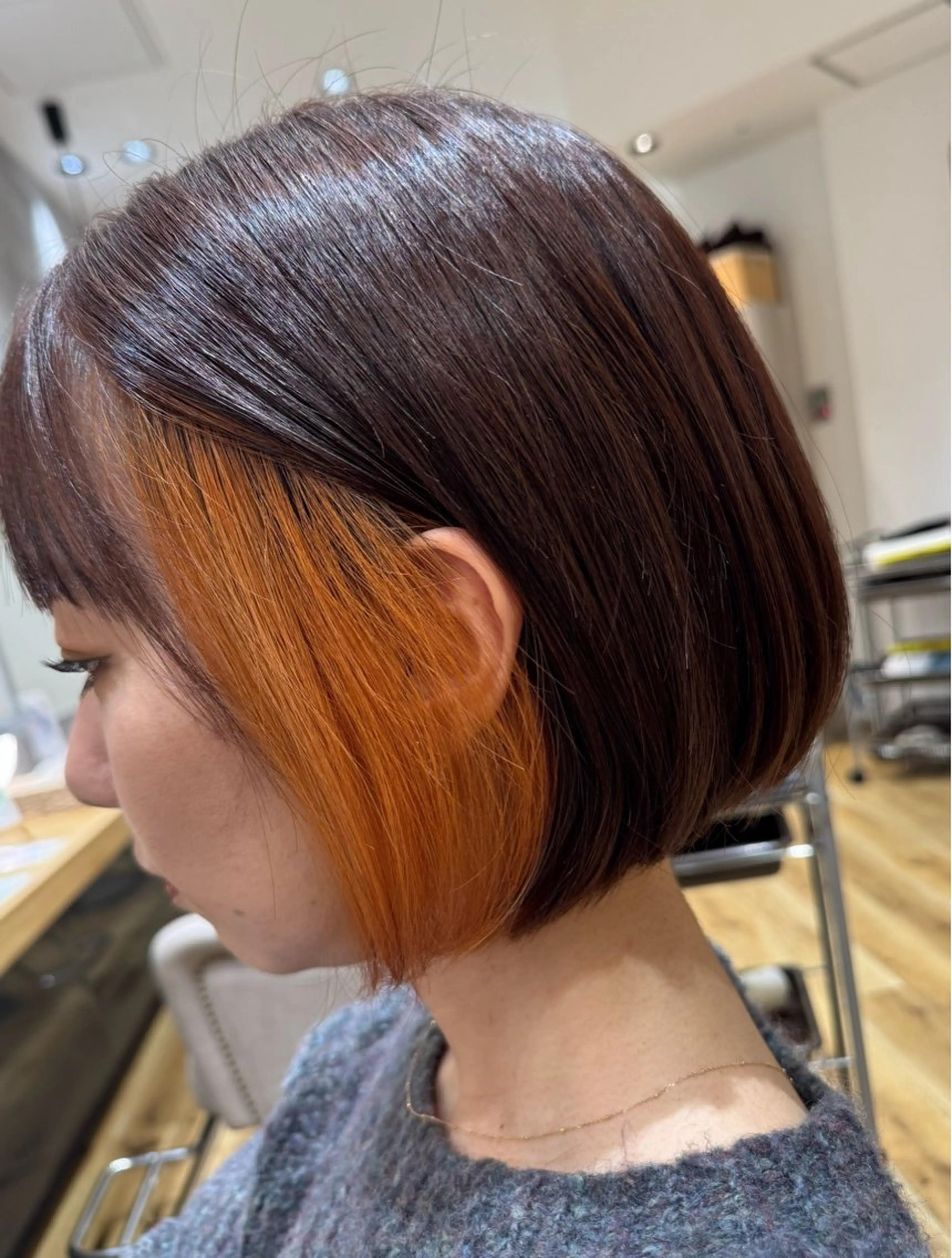 カラー fizelleあべのルシアス店所属・高須 翼のヘアスタイル