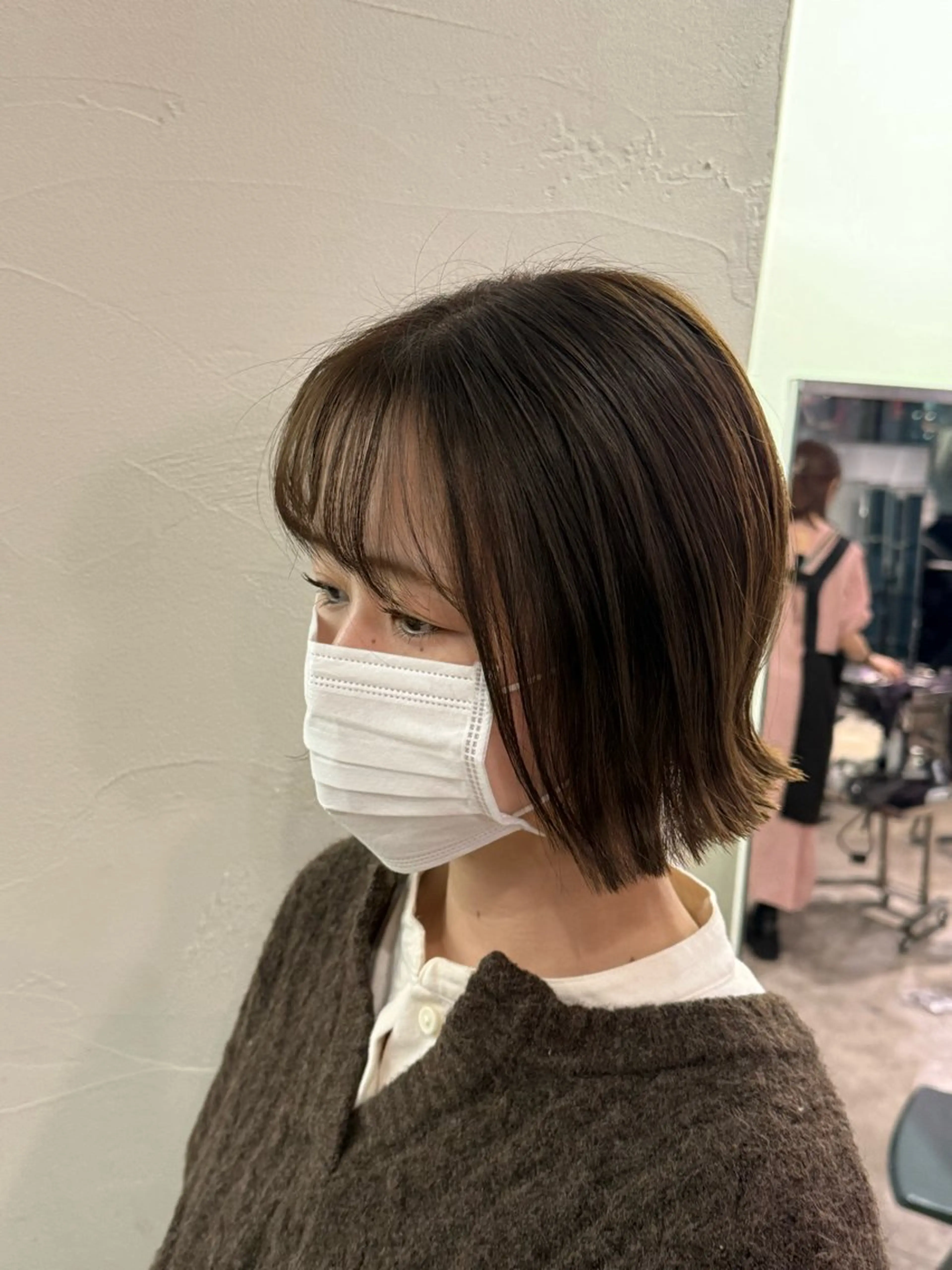ミディアム パーマ /松野和志のヘアスタイル