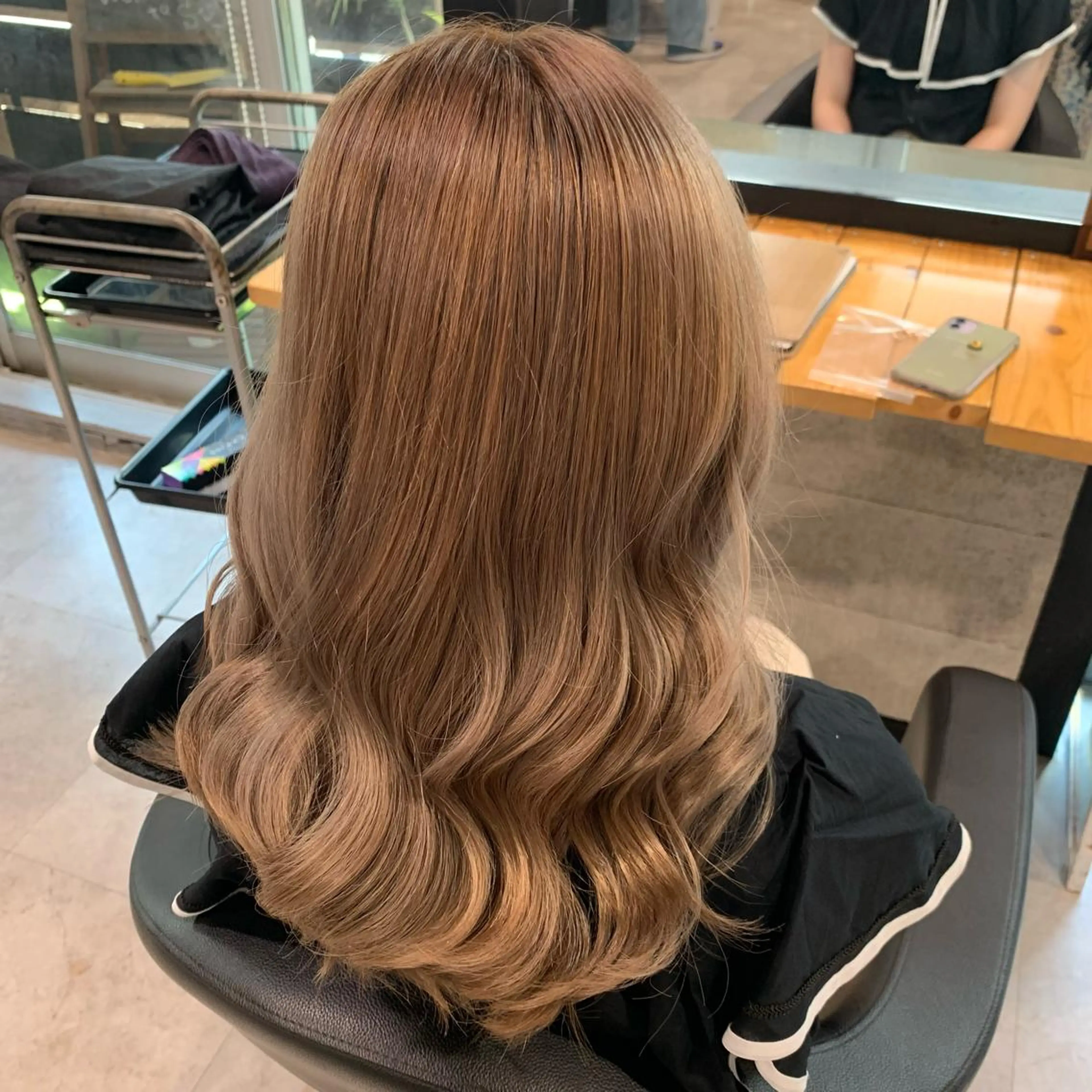 ロング カラー ヘアアレンジ ayaka 🍨のマツエク・マツパデザイン